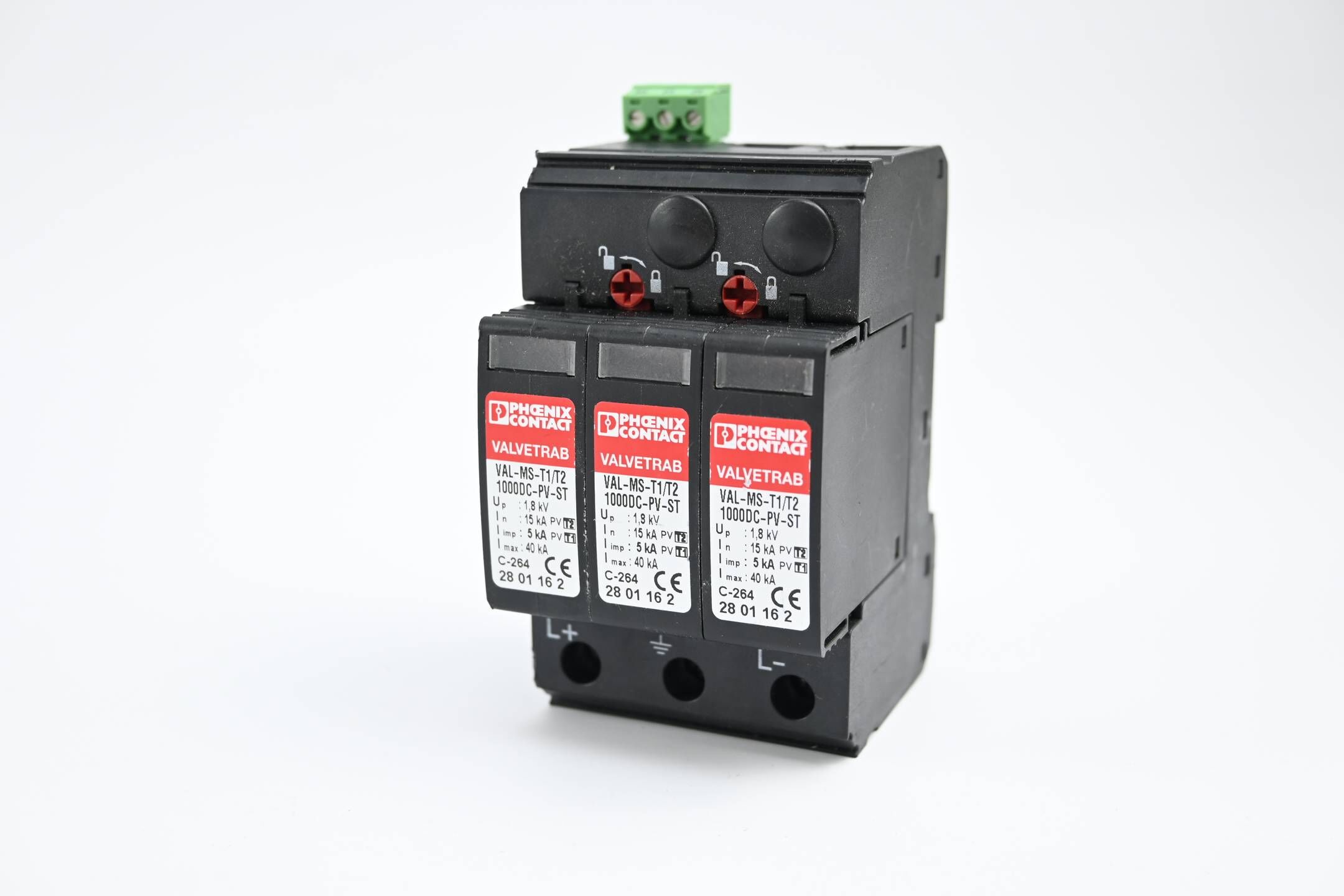 Phoenix Contact Überspannungsableiter VAL-MS-T1/T2 1000DC-PV/2+V-FM ( 2801161 )
