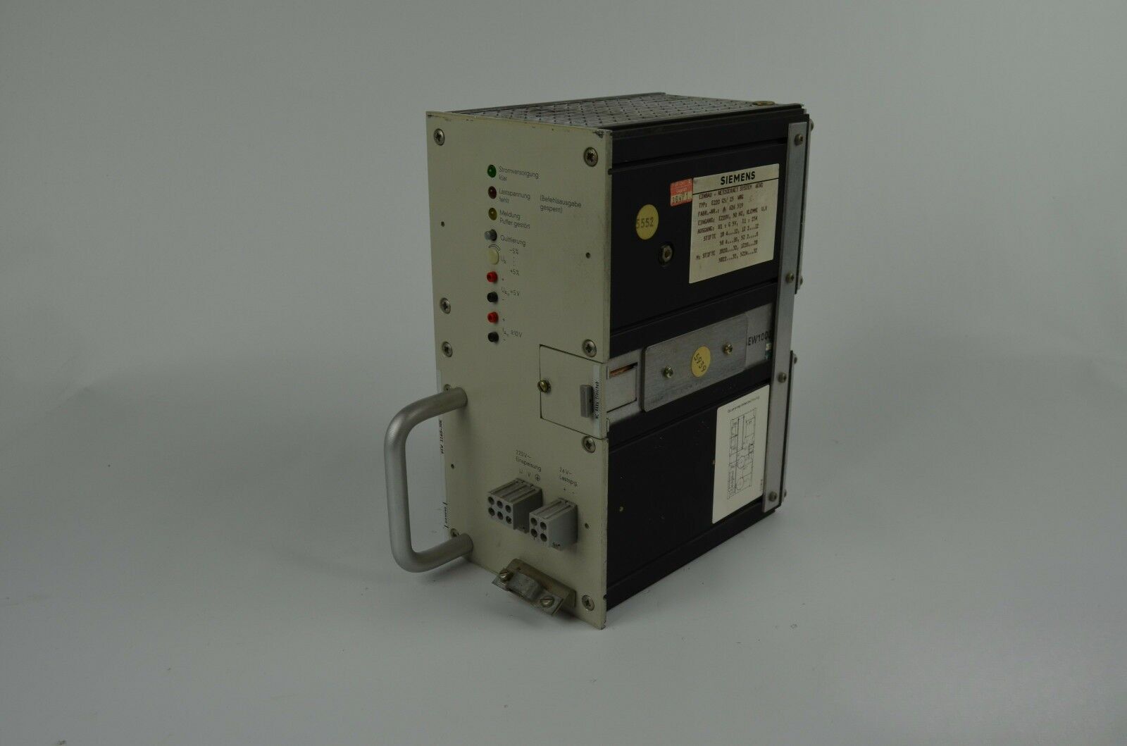 Siemens Einbau-Netzgerät E220 G5/25 WRG 6EW 1160-5DE ( 6EW1160-5DE )