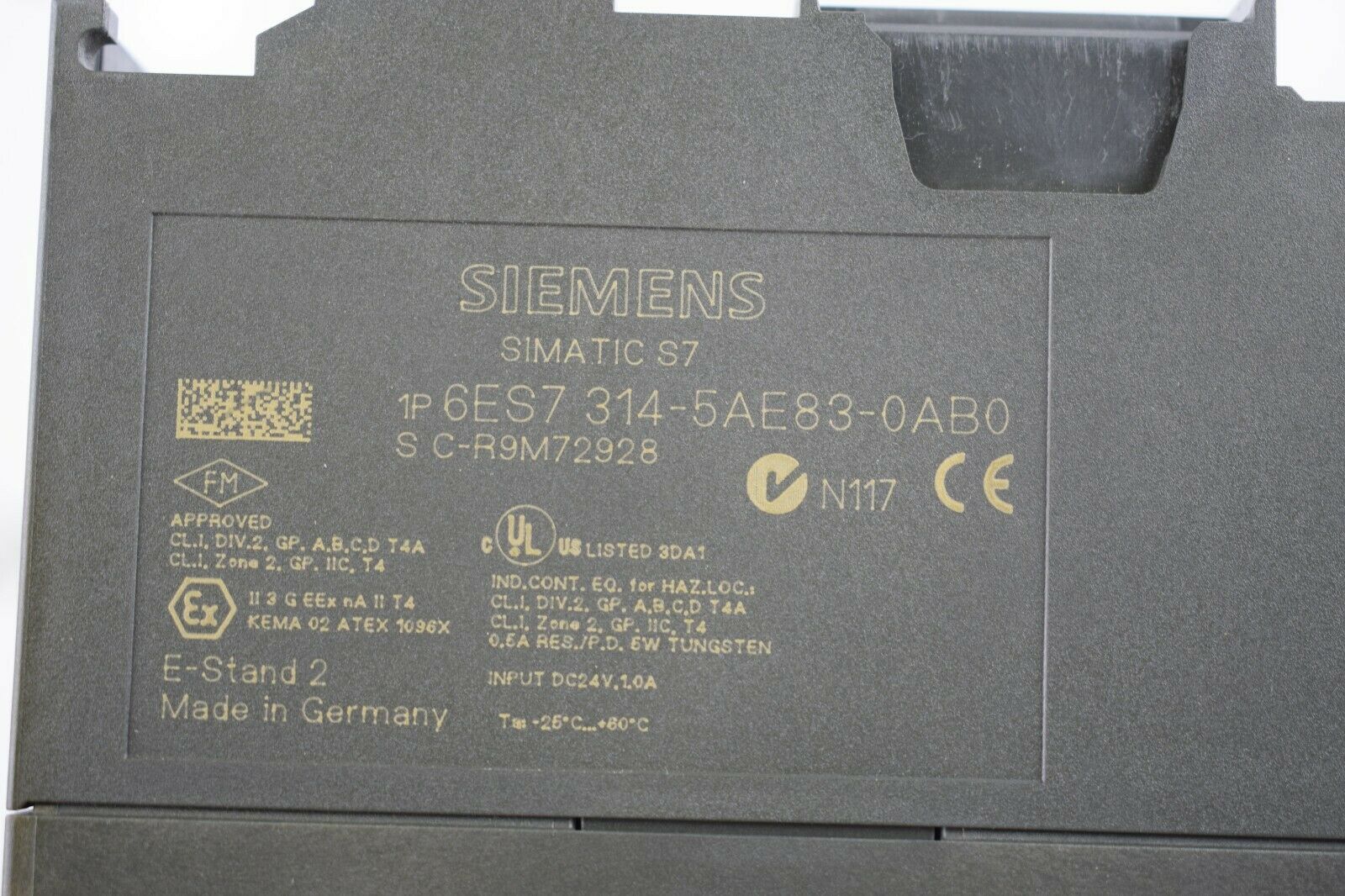 Siemens simatic S7-300 6ES7 314-5AE83-0AB0 ( 6ES7314-5AE83-0AB0 ) E.2