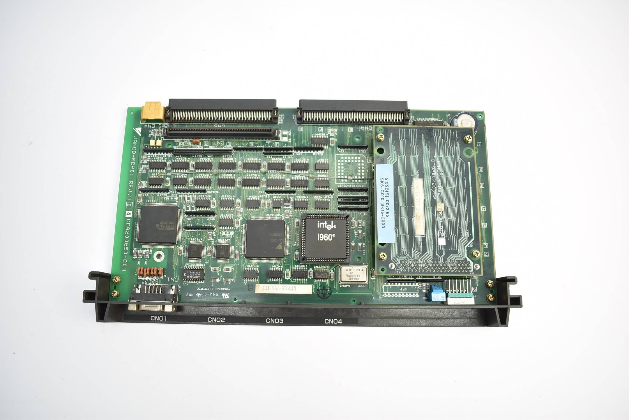 Yaskawa JANCD-MCP01 DF9200650-C0N Rev. D04 + JANCD-MMM02 Rev. D02