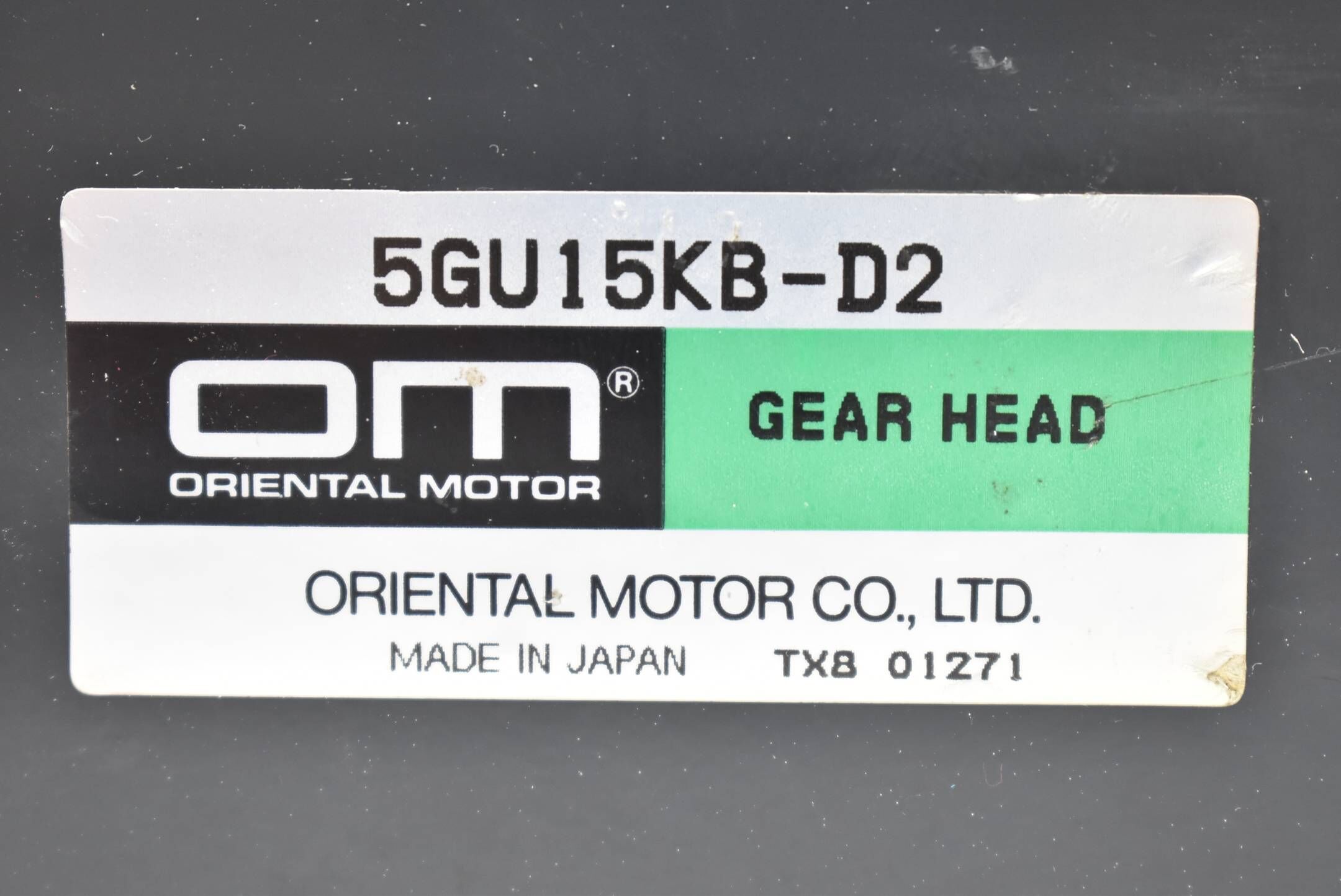 Oriental Motor Gear Head 5GU15KB-D2