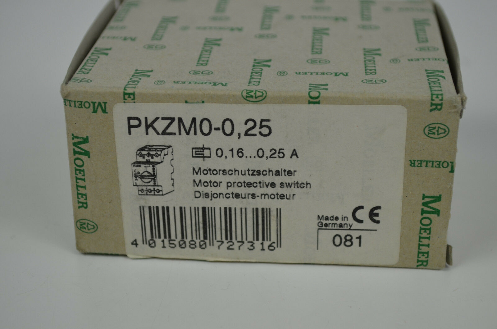 Moeller Motorschutzschalter PKZM0-0,25