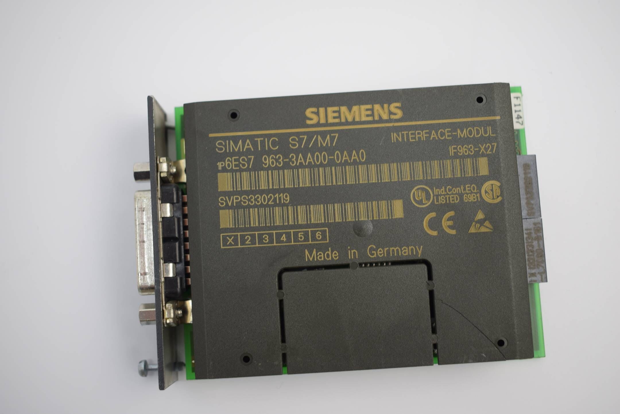 Siemens simatic S7/M7 6ES7 963-3AA00-0AA0 ( 6ES7963-3AA00-0AA0 ) E1