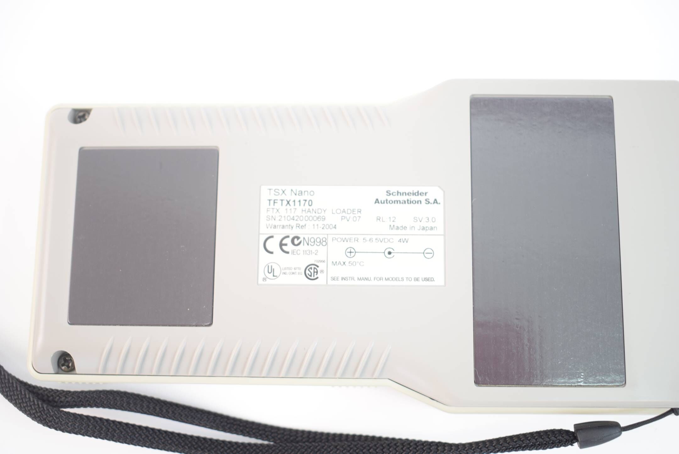 Schneider Automation TSX Nano Handy Loader TFTX1170