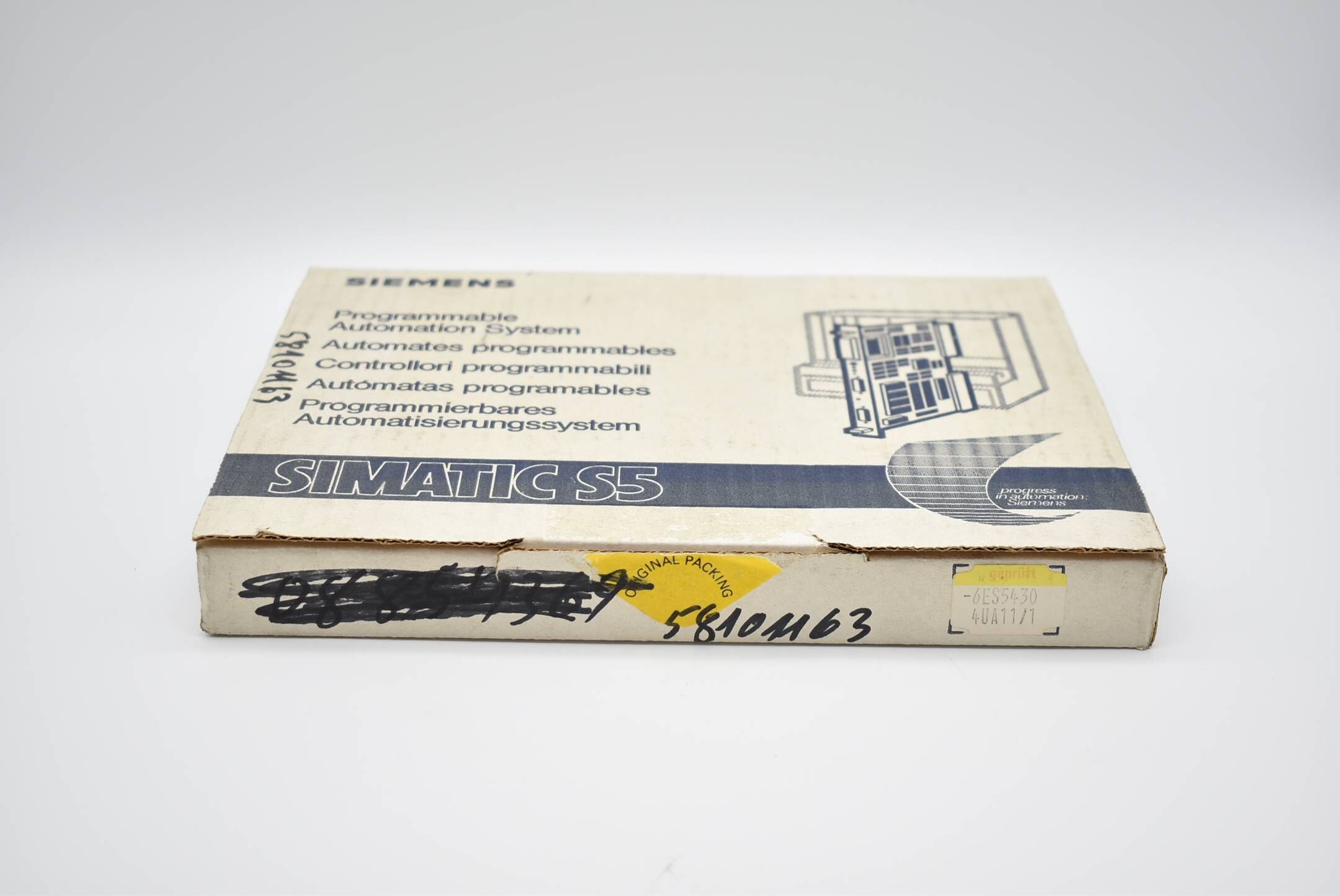 Siemens simatic S5 6ES5430-4UA11 ( 6ES5 430-4UA11 ) E.1