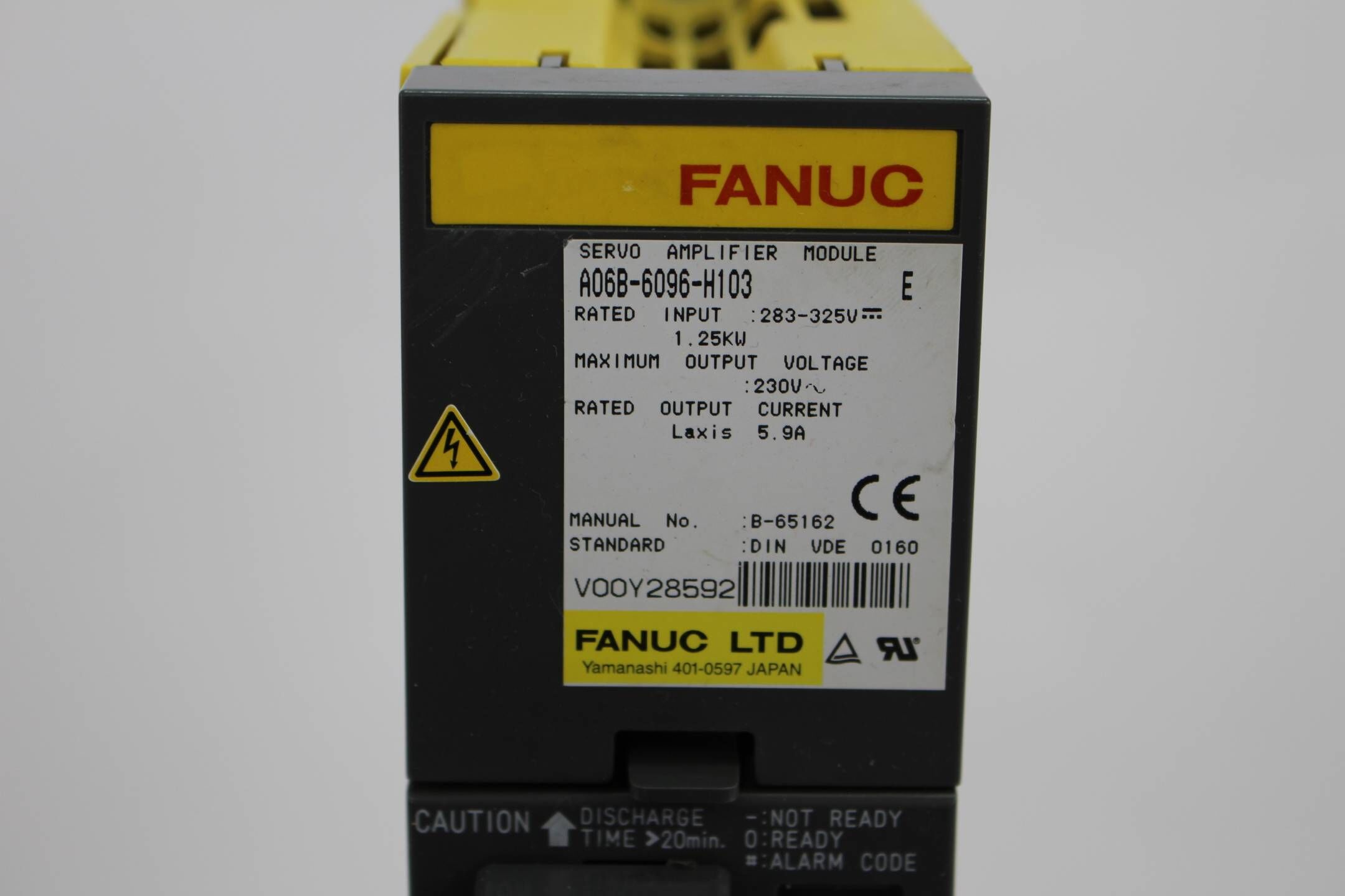 Fanuc Servo Amplifier Module A06B-6096-H103