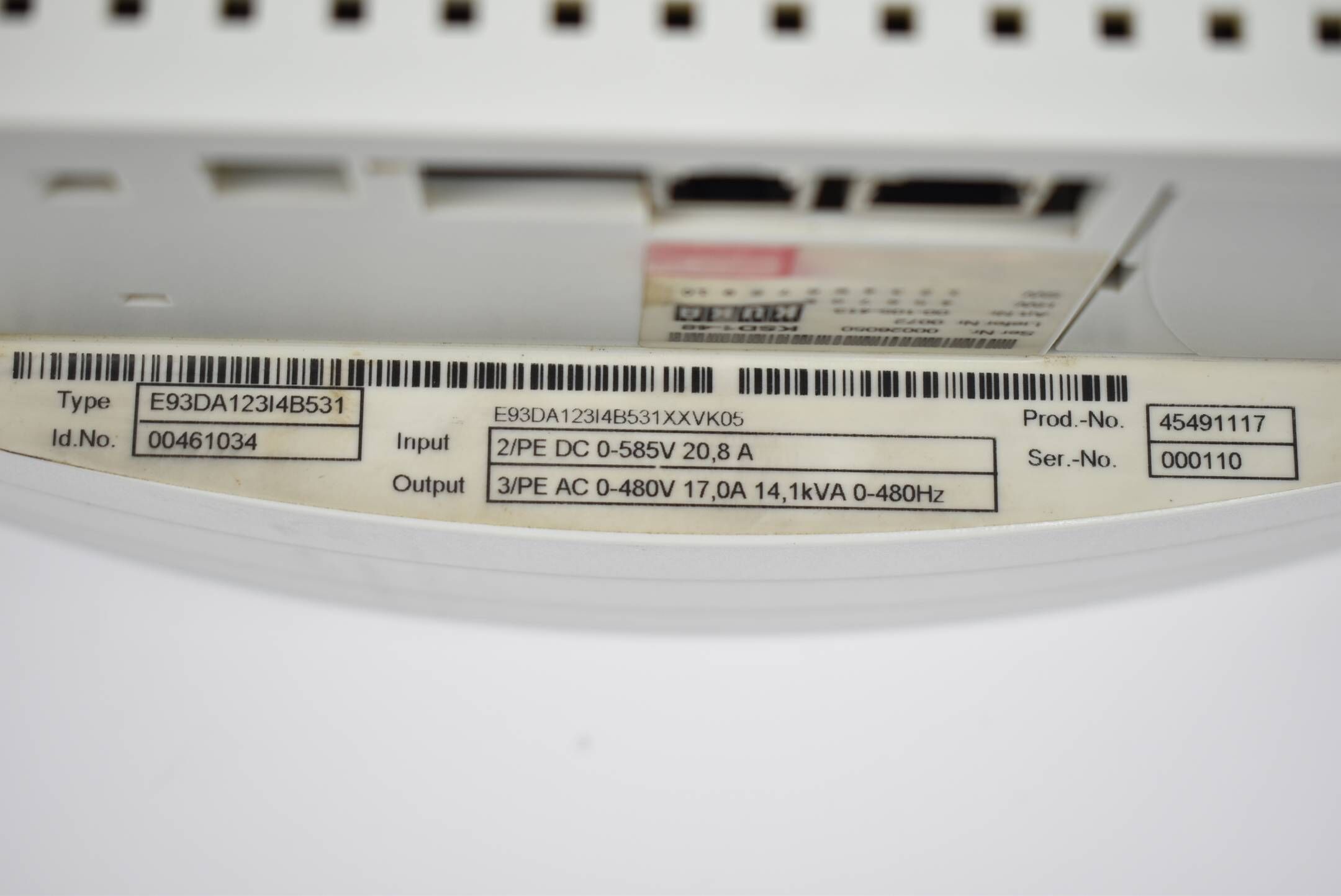 DEFEKT KUKA Lenze Servo Drive KSD1-48 E93DA123I4B531 ( 00461034 ) 