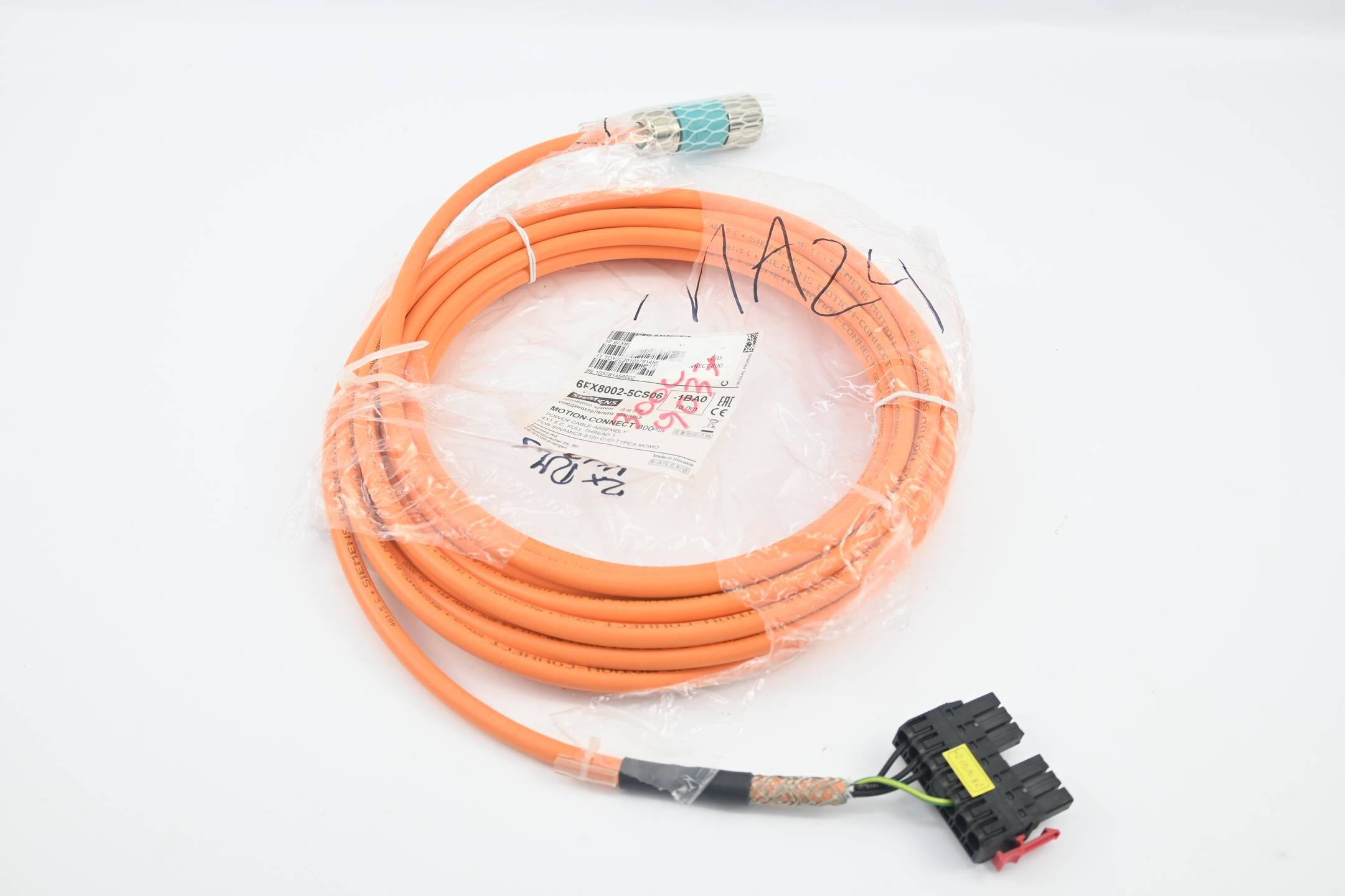 Siemens Leistungsleitung 6FX8002-5CS06-1BA0 ( 6FX8 002-5CS06-1BA0 ) 10m