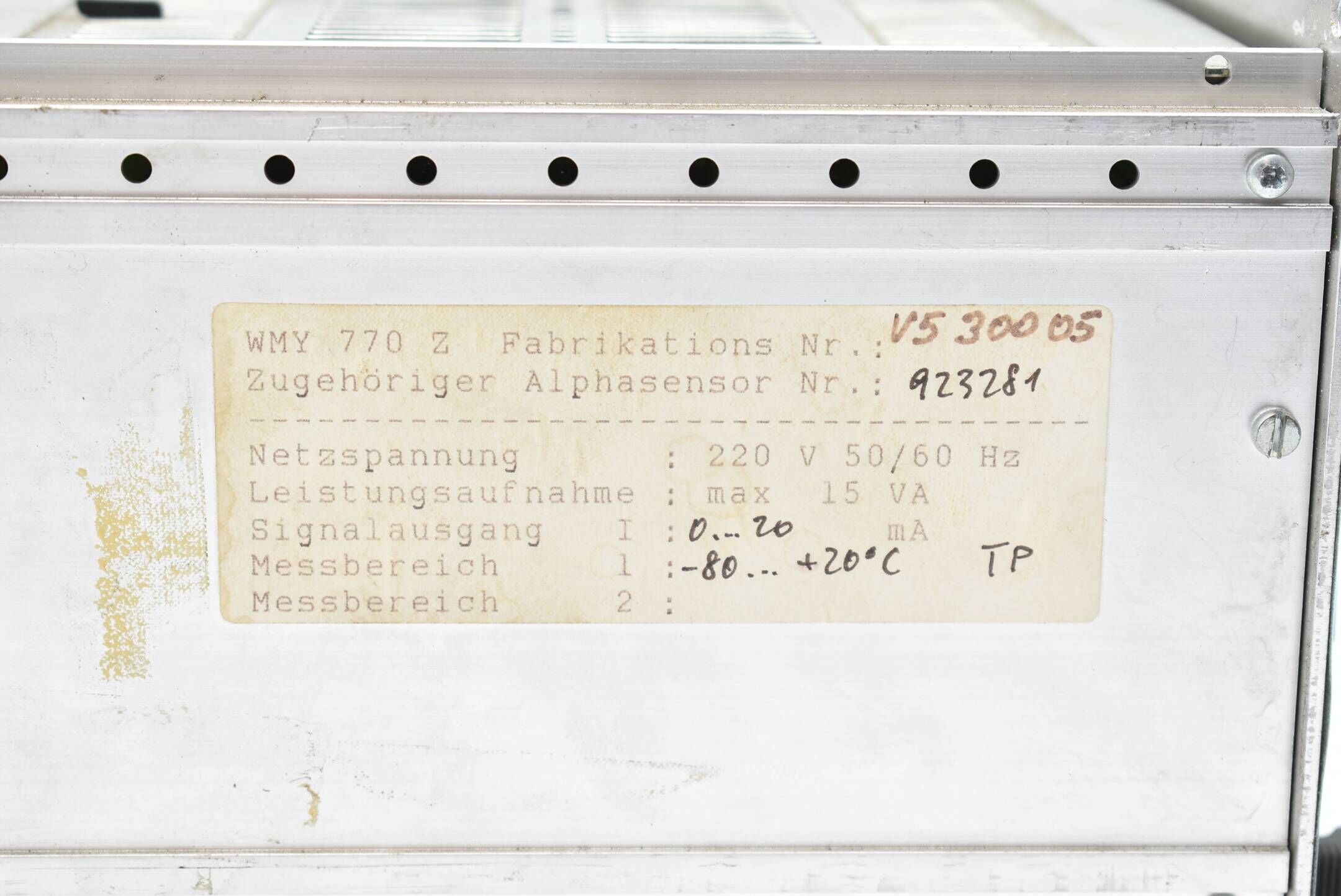 Endress+Hauser Hygrolog WMY 770 Z ( WMY770Z )