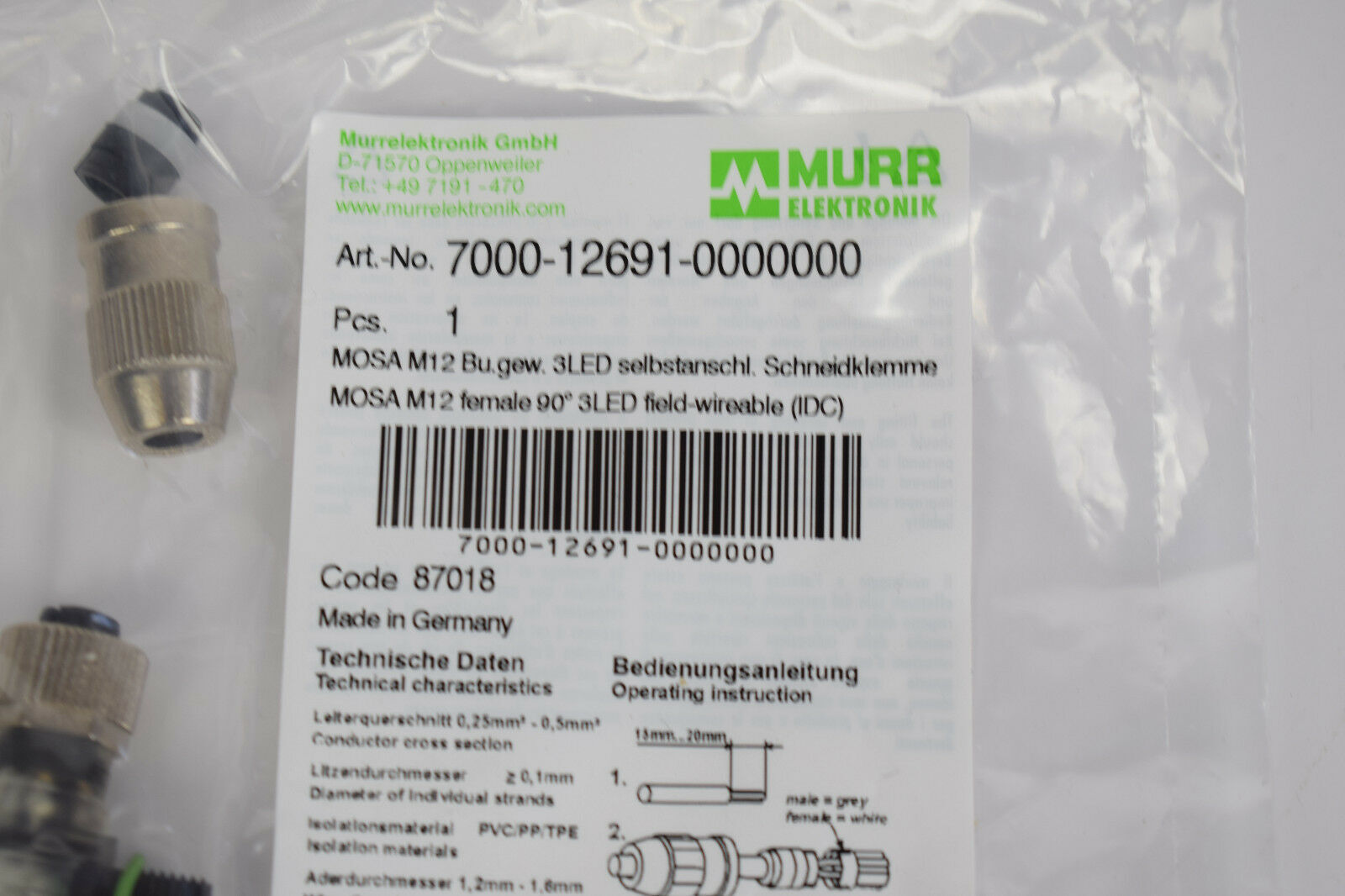 Murr Elektronik 7000-12691-0000000
