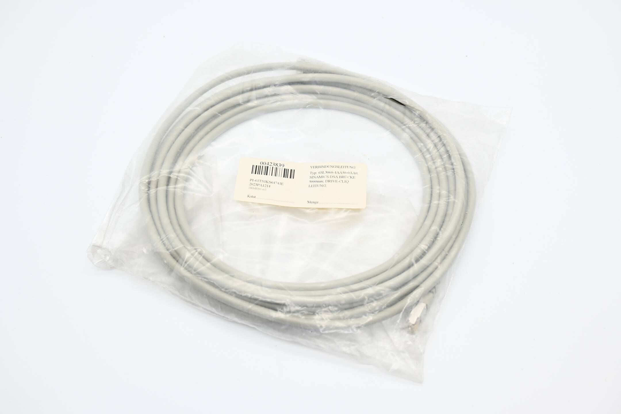 Siemens Sinamics Leitung 6SL3060-4AA50-0AA0 ( 6SL3 060-4AA50-0AA0 ) 5,0m