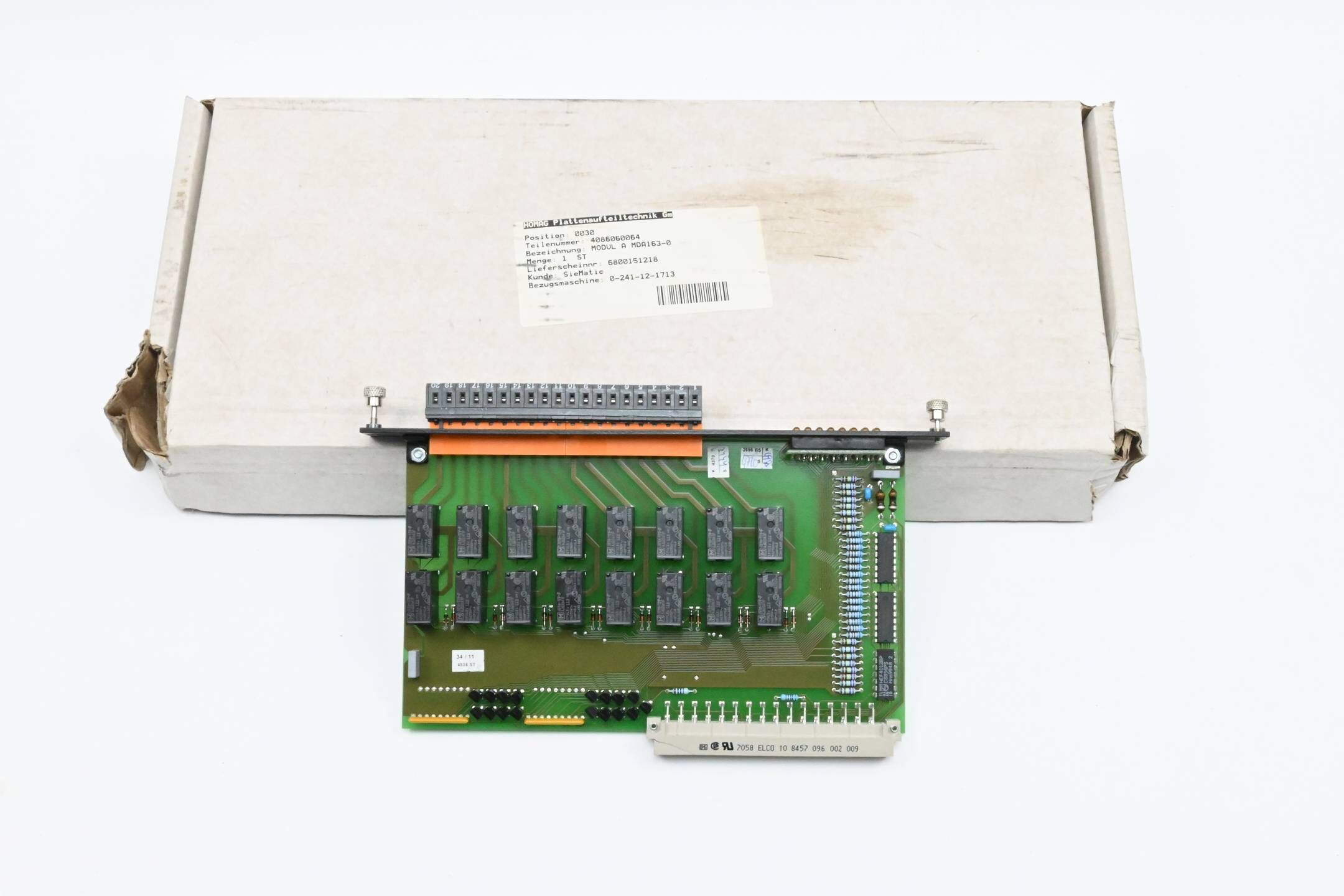 B&R A163 Einschubkarte Output Modul MDA 163-0 ( MDA163-0 ) Rev. C0