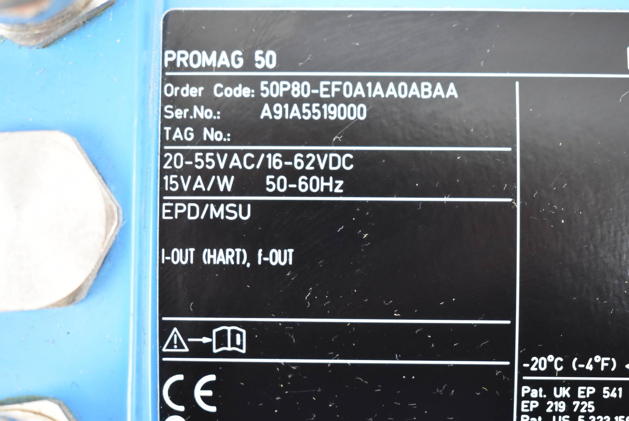 Endress+Hauser Promag 50P Durchflussmesssgerät 50P80-EF0A1AA0ABAA