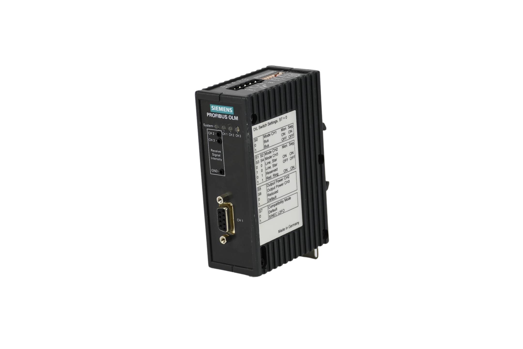 Siemens simatic NET PROFIBUS OLM/P12 6GK1 502-3CA10 ( 6GK1502-3CA10 )