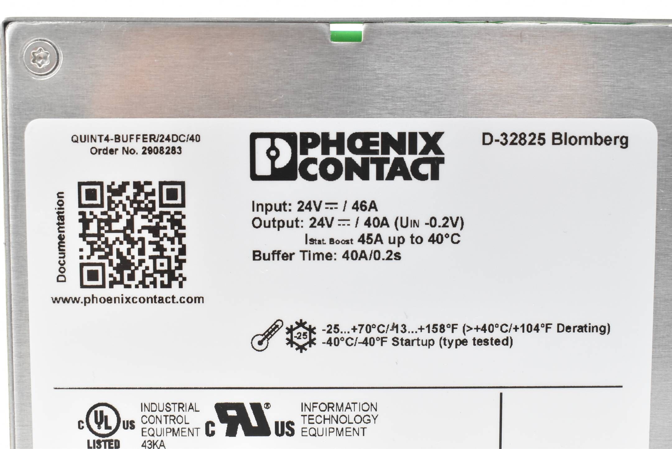 Phoenix Contact Puffermodul QUINT4-BUFFER/24DC/40 ( 2908283 )