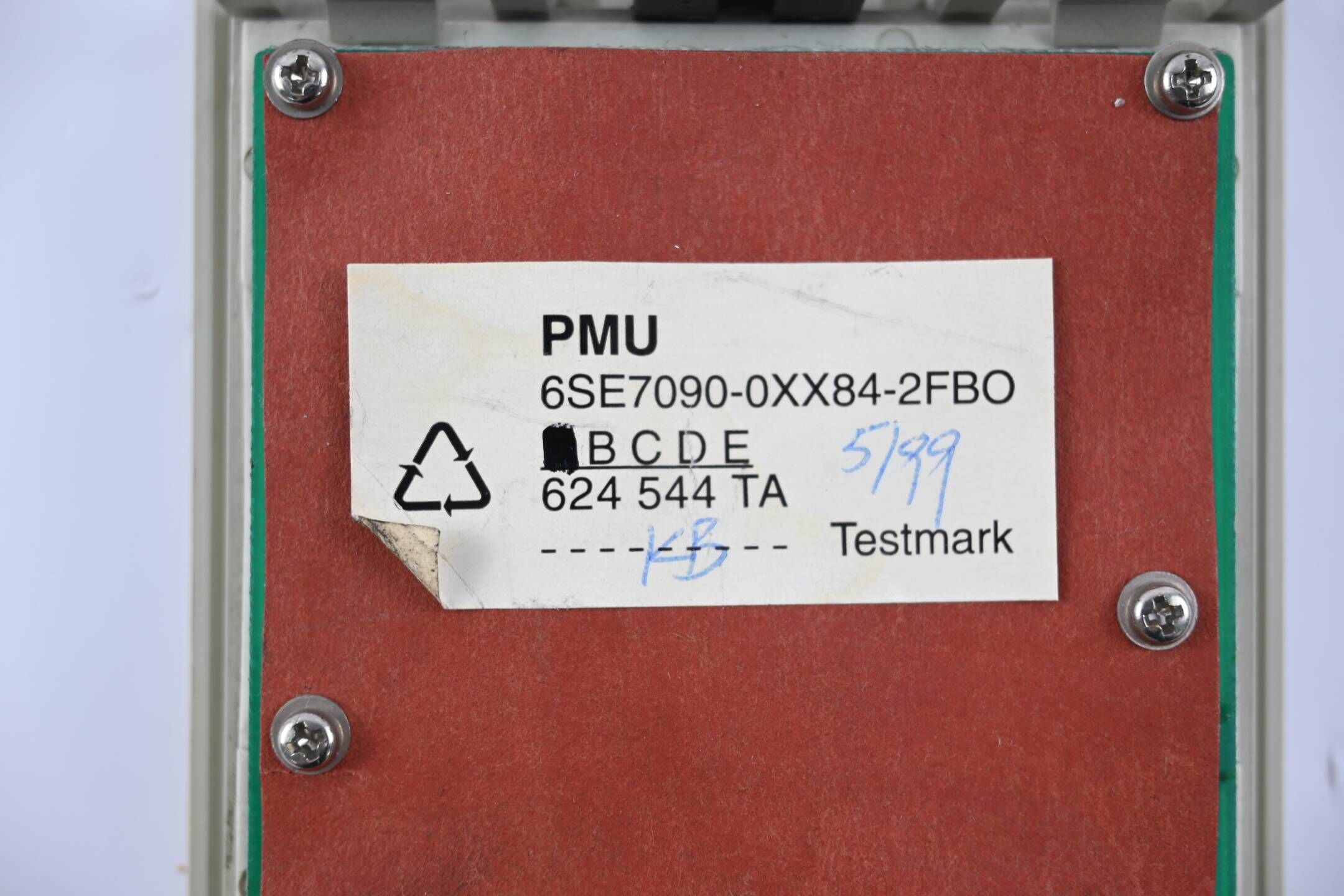 Siemens simovert Bedieneinheit 6SE7 090-0XX84-2FB0 ( 6SE7090-0XX84-2FB0 )