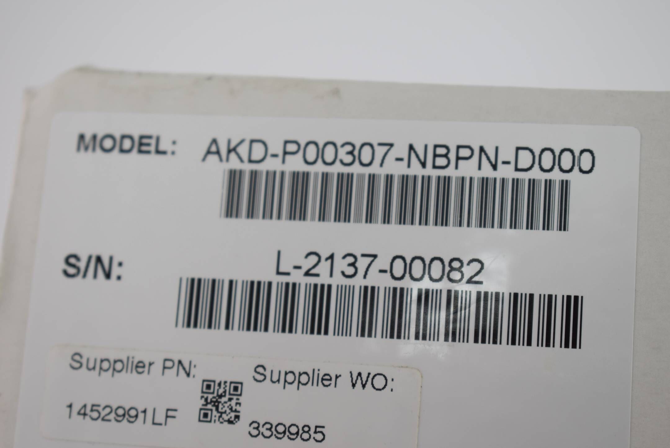 Kollmorgen AKD Frequenzumrichter AKD-P00307-NCPN-D000