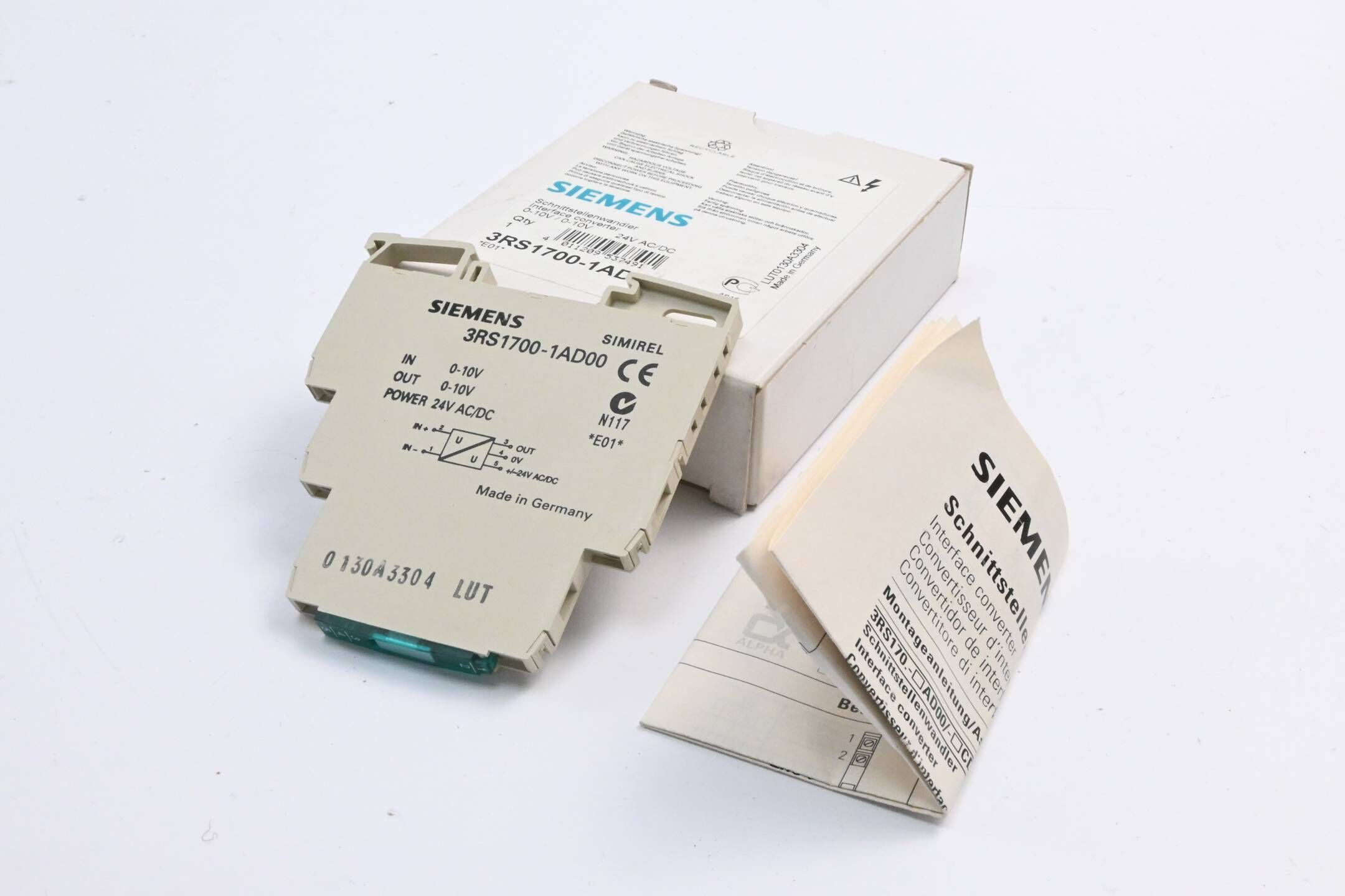 Siemens Schnittwellenwandler 3RS1700-1AD00 ( 3RS1 700-1AD00 )