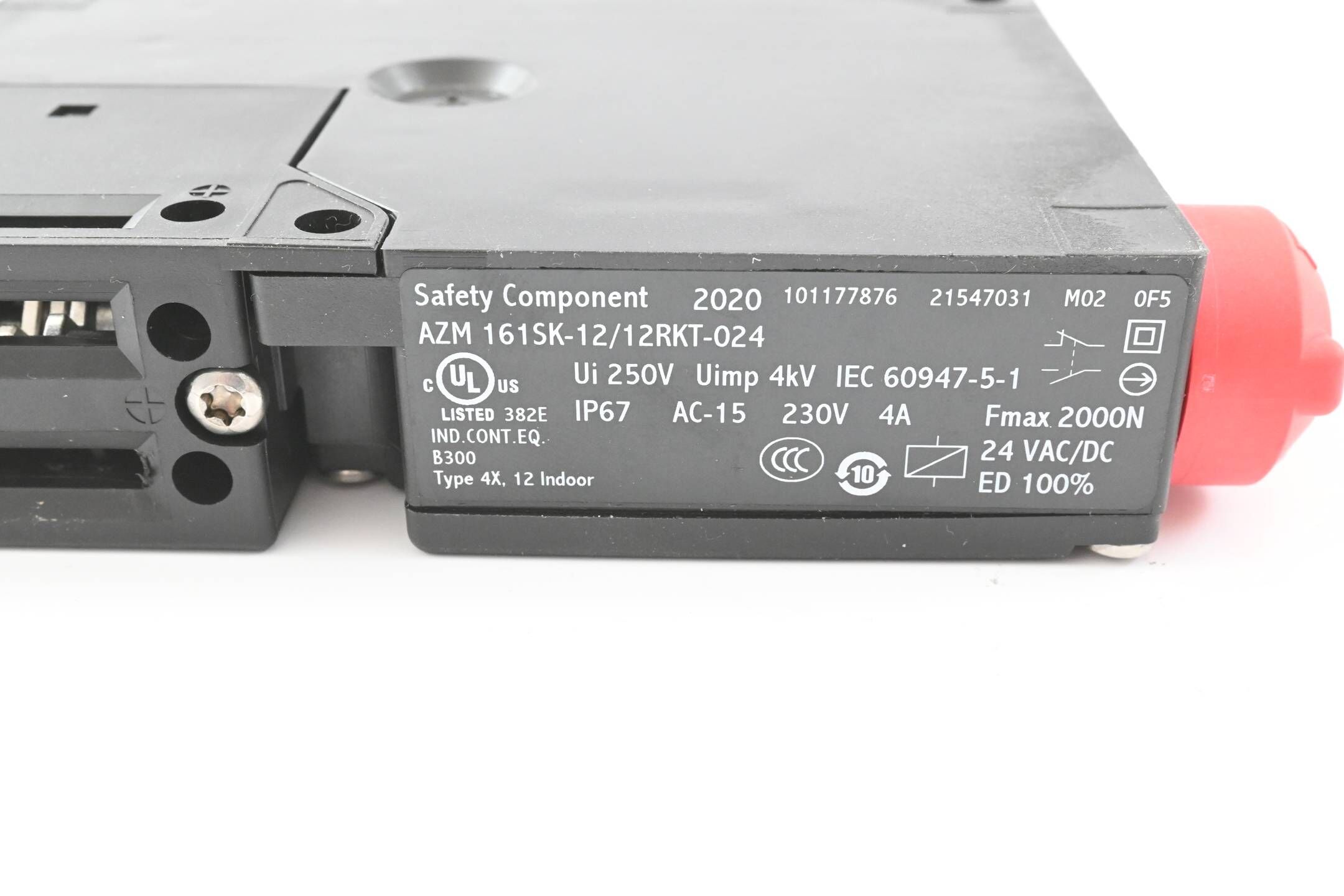 Schmersal Sicherheitsschalter AZM 161SK-12/12RKT-024