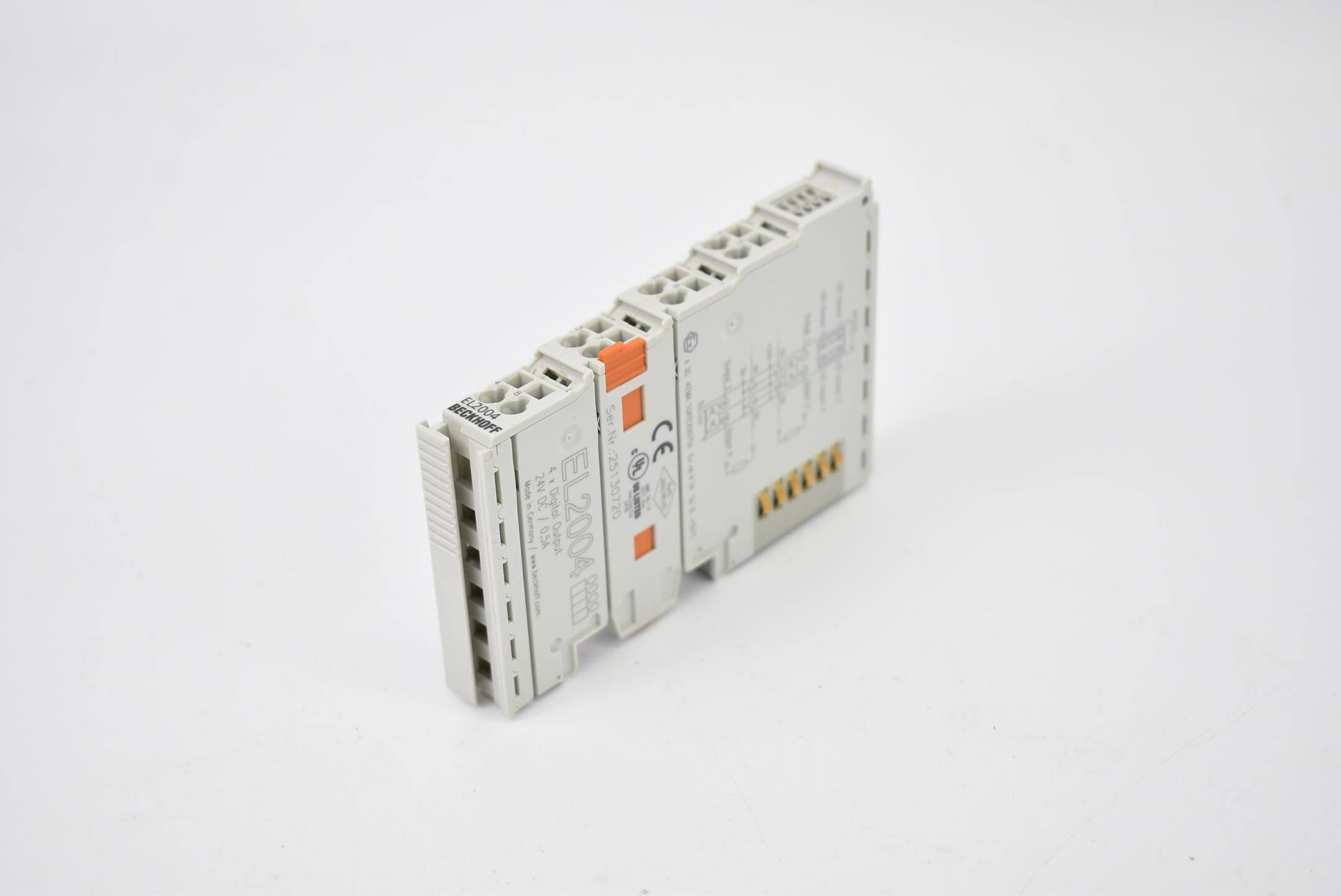 Beckhoff EtherCAT-Klemme 4-Kanal-Digital-Ausgang 24VDC 0,5A EL2004 ( EL 2004 )