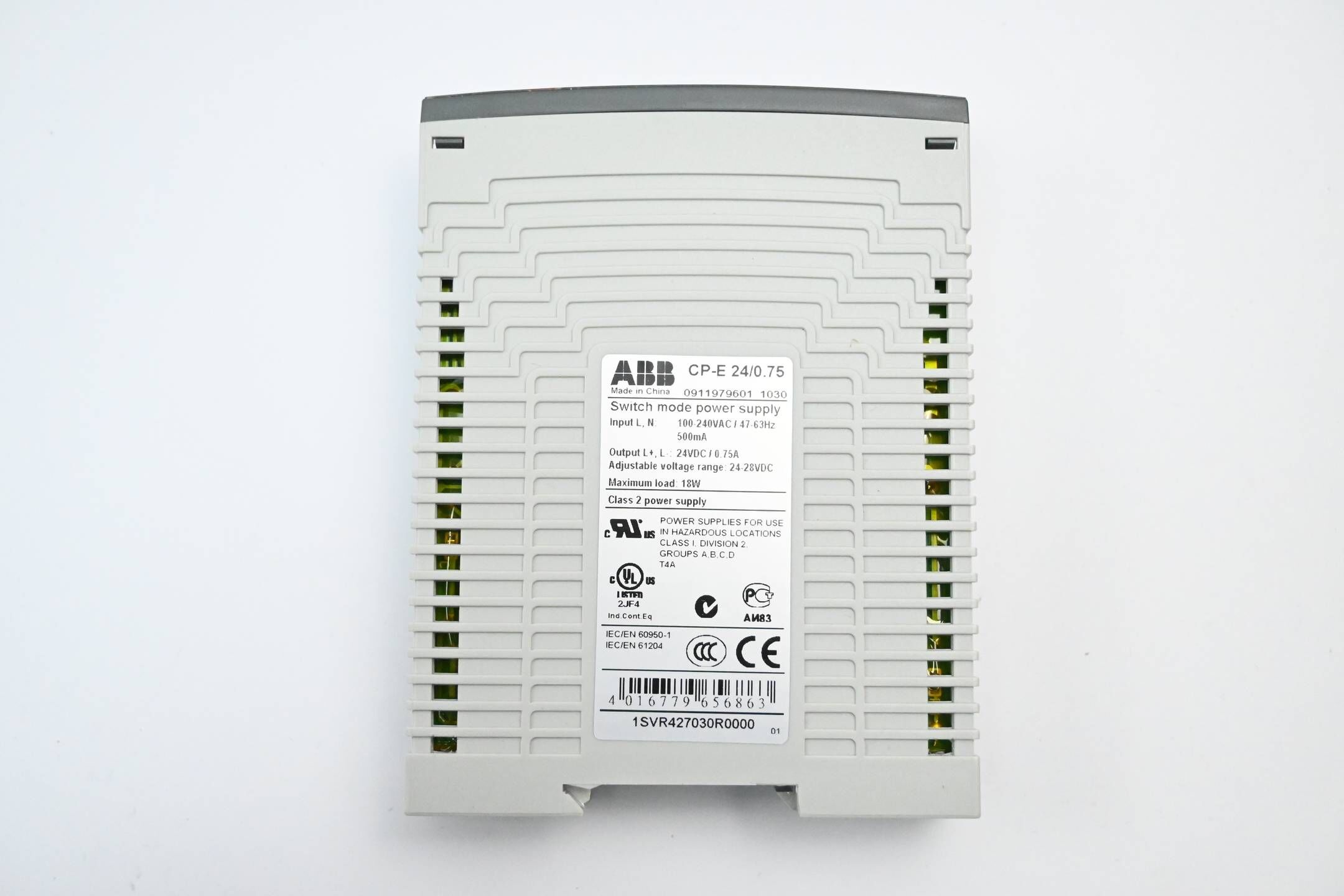 ABB Schaltnetzteil CP-E 24/0.75 ( 1SVR427030R0000 )