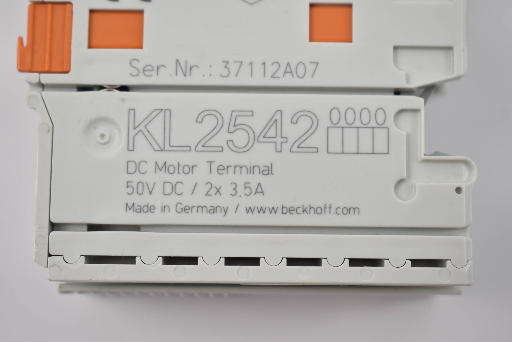 Beckhoff Busklemme 2-Kanal-Motion-Interface KL2542 ( KL 2542 ) 48VDC 3,5A