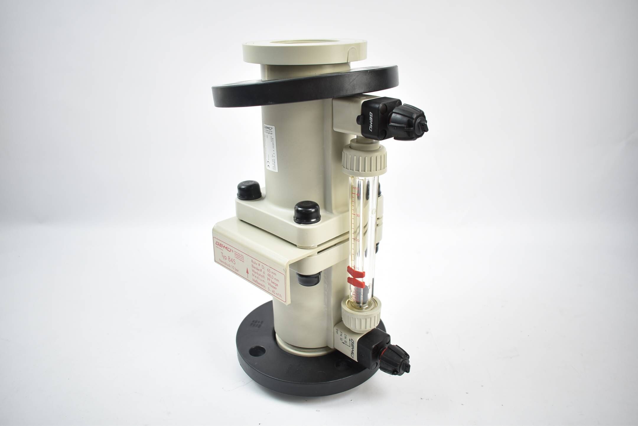 GEMÜ 845 Schwebekörper / Teilstrom - Durchflussmesser ( 845R65D ) 