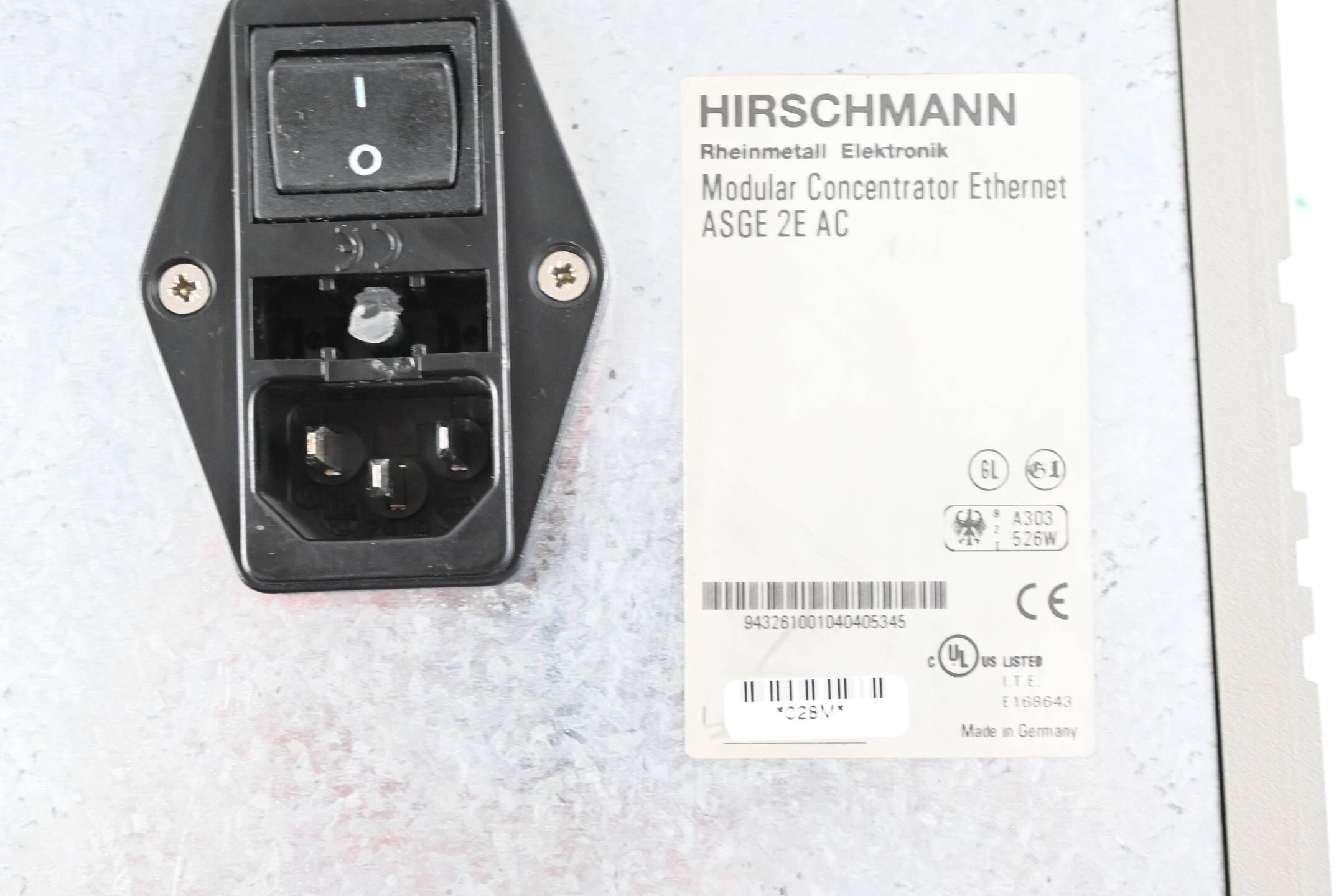 Hirschmann Modular Concentrator Ethernet ASGE 2E AC ( ASGE2EAC )