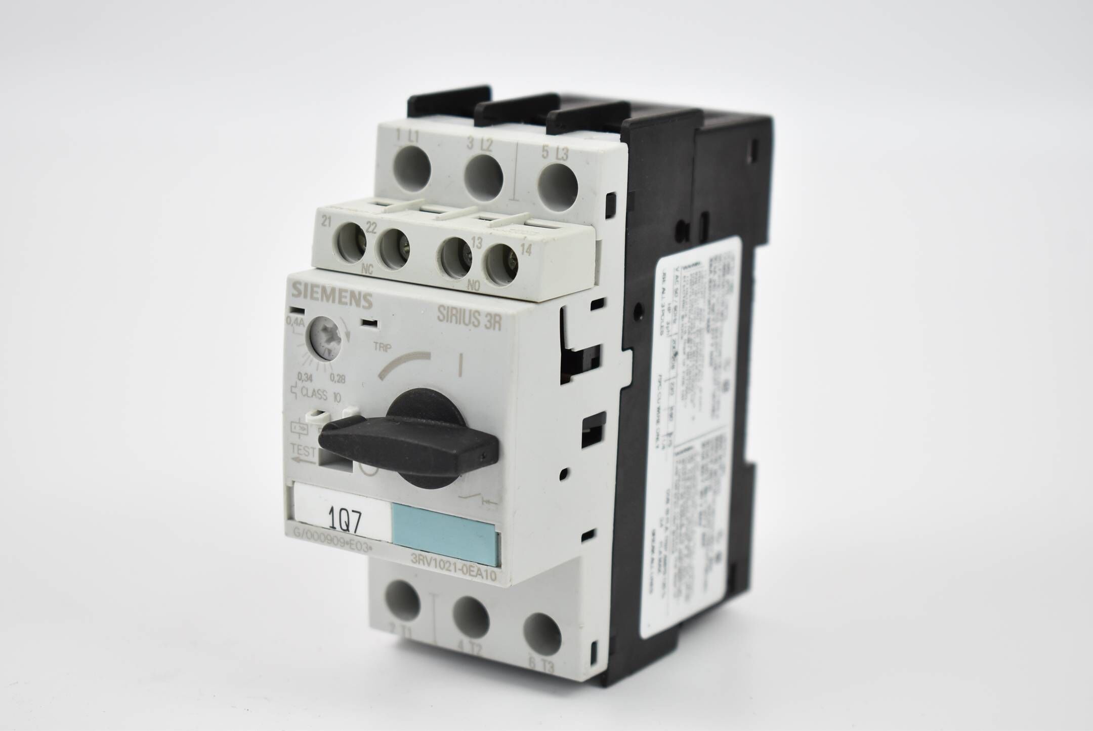 Siemens Leistungsschalter 3RV1021-0EA10 ( 3RV1 021-0EA10 )