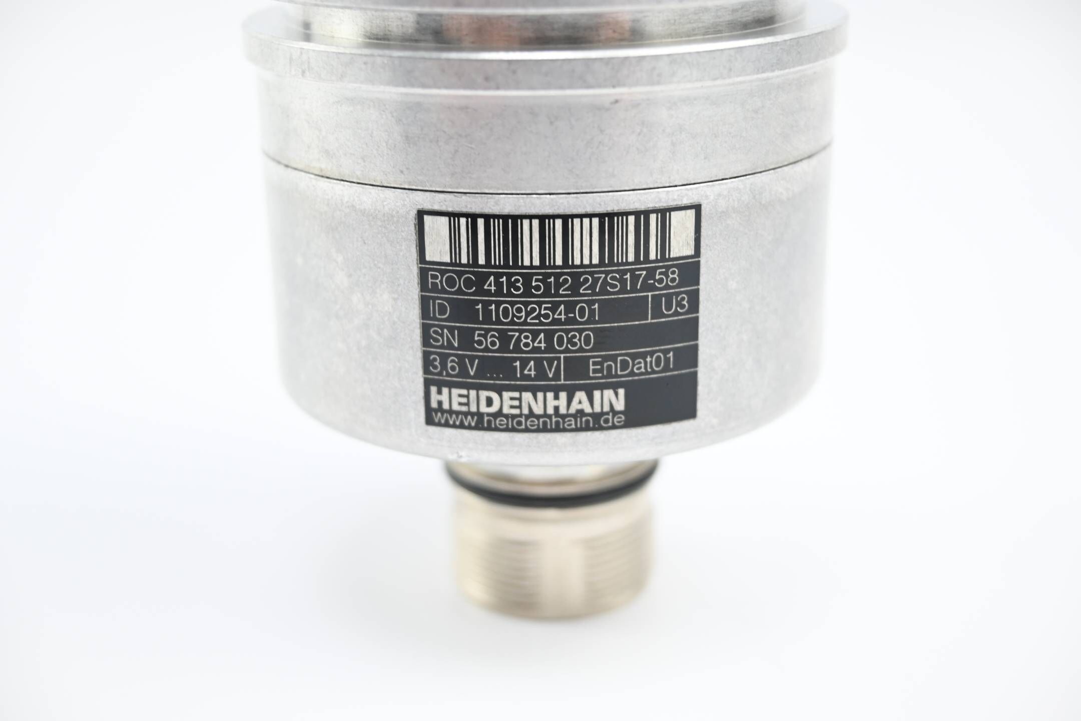 Heidenhain Drehgeber ROC413 1109254-01 Ver.U3 inkl. Membrankupplung 296746-02