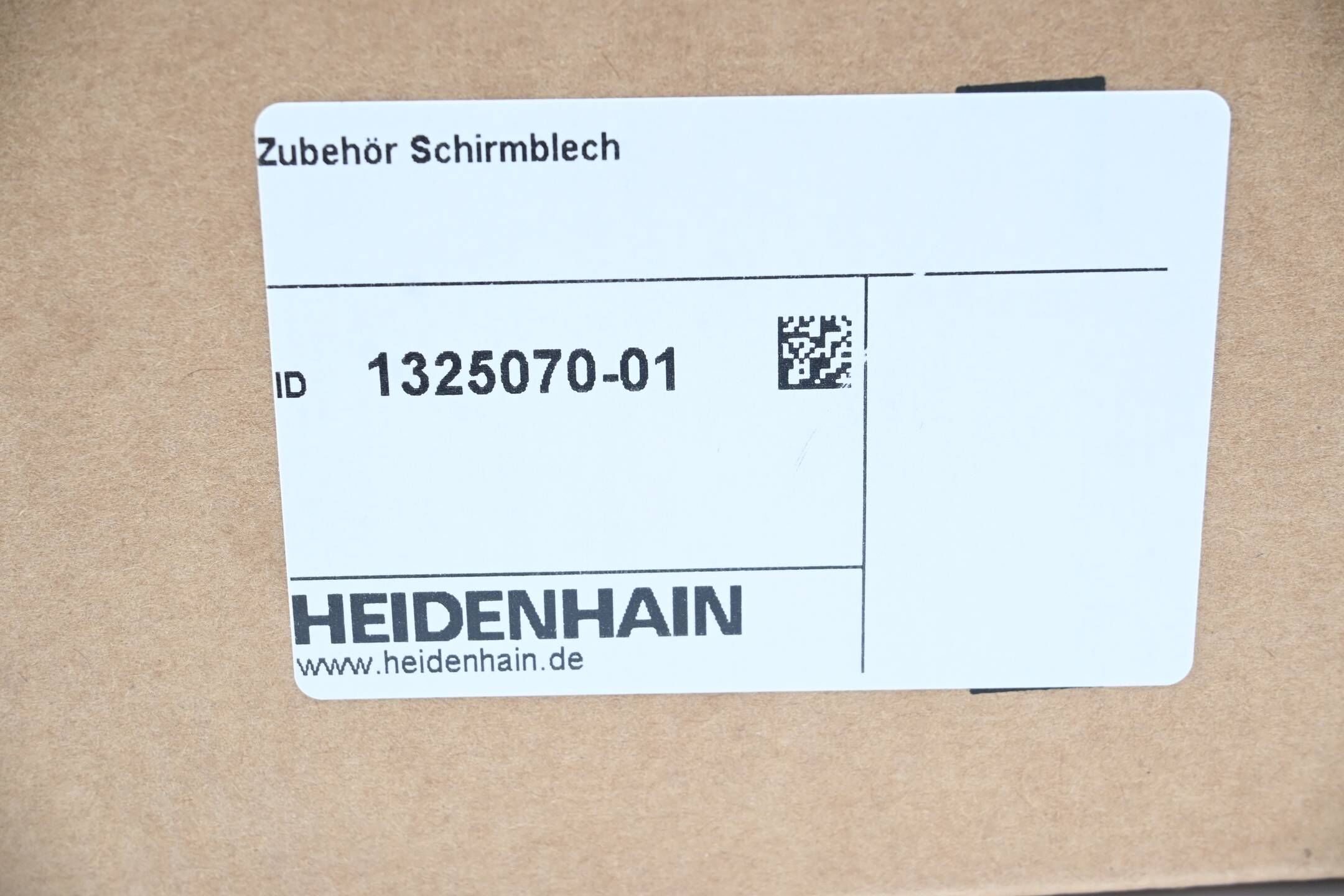 Heidenhain 2 Stück Schirmblech 1325070-01
