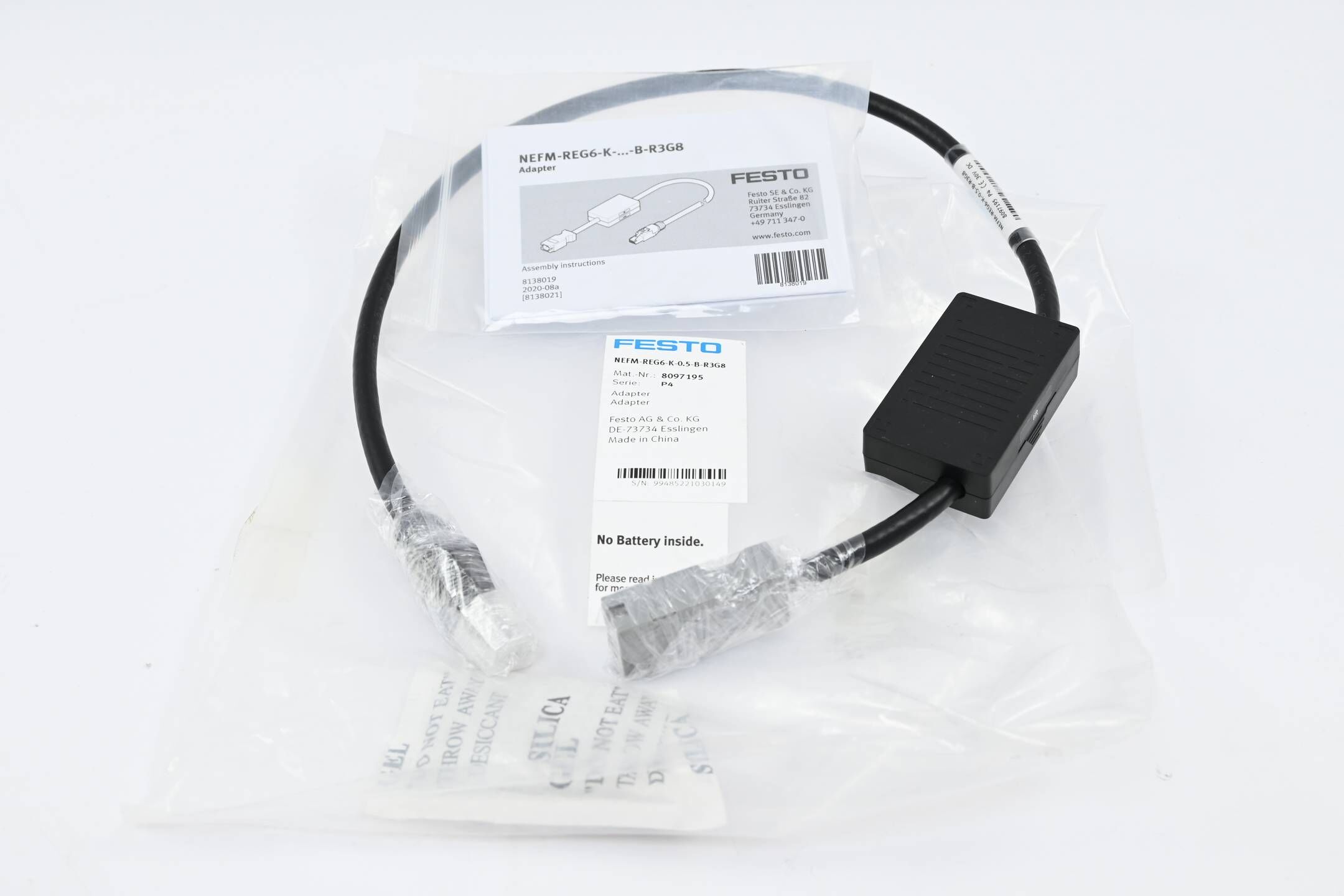 Festo Adapter NEFM-REG6-K-0.5-B-R3G8 ( 8097195 )
