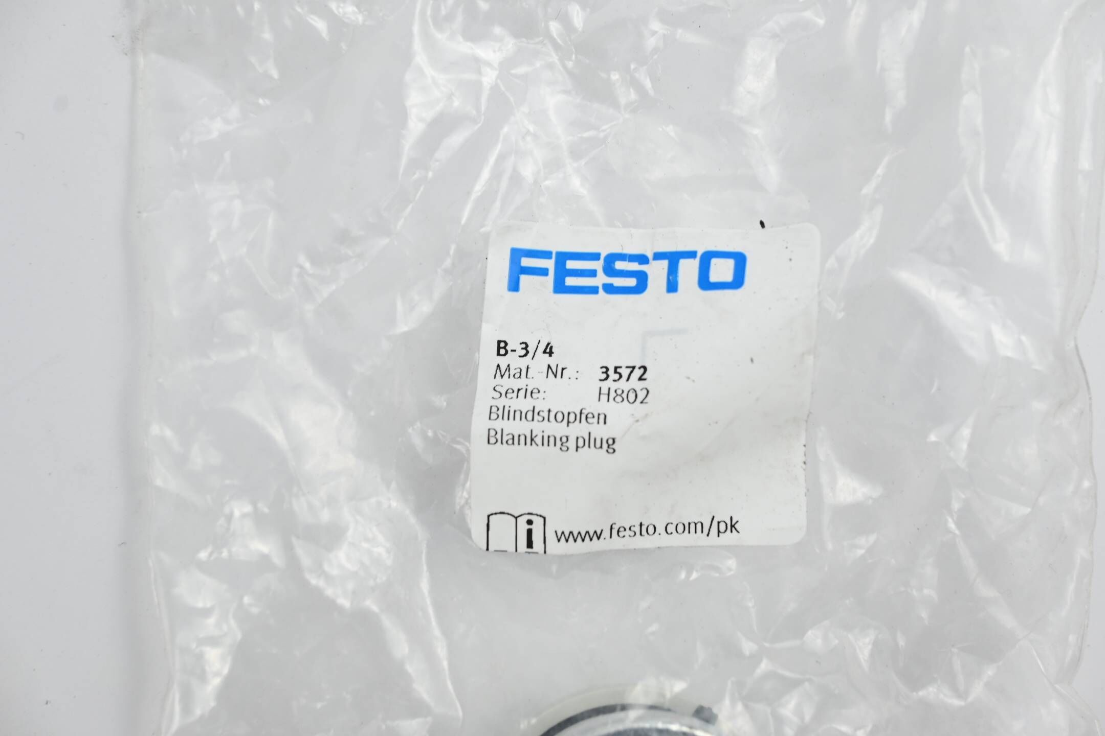 Festo Blindstopfen B-3/4 ( 3572 )
