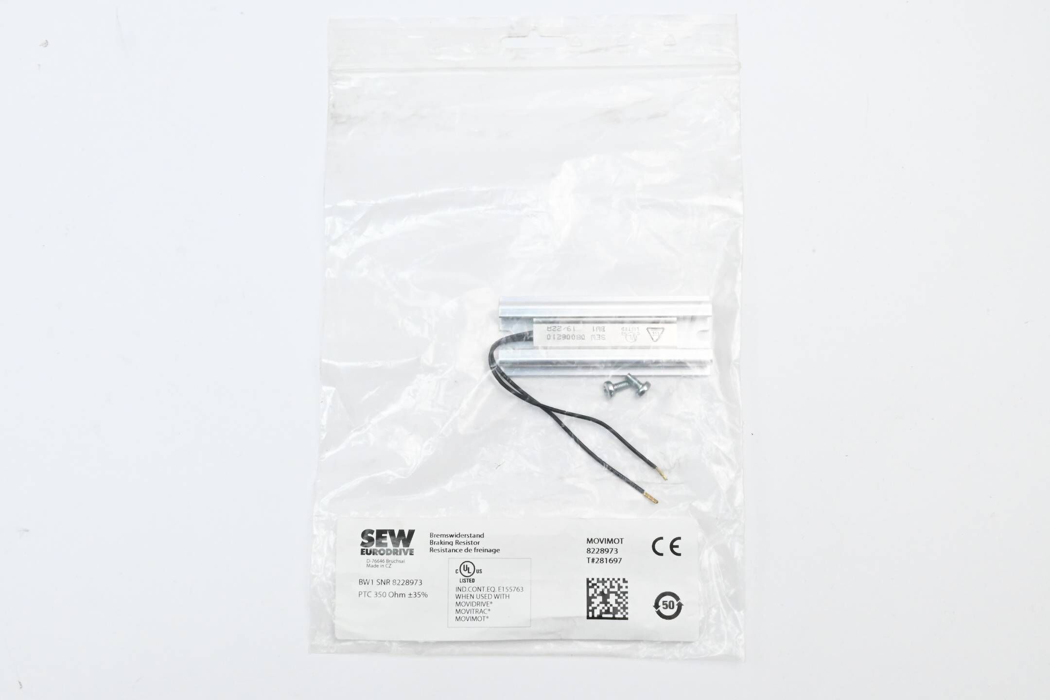 SEW-Eurodrive Bremswiderstand BW1 ( 8228973 )
