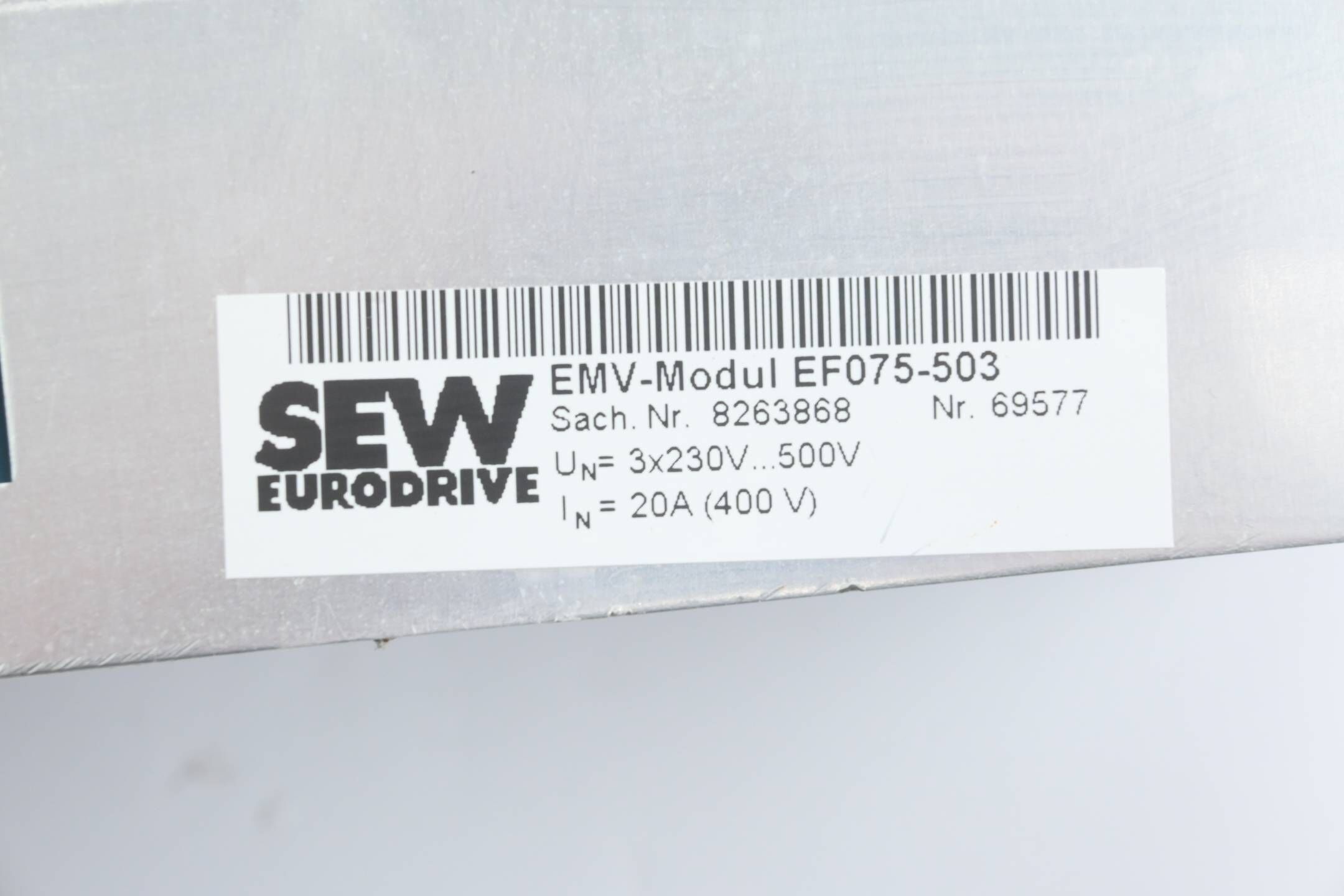 SEW Eurodrive EMV-Modul EF075-503 ( 8263868 )