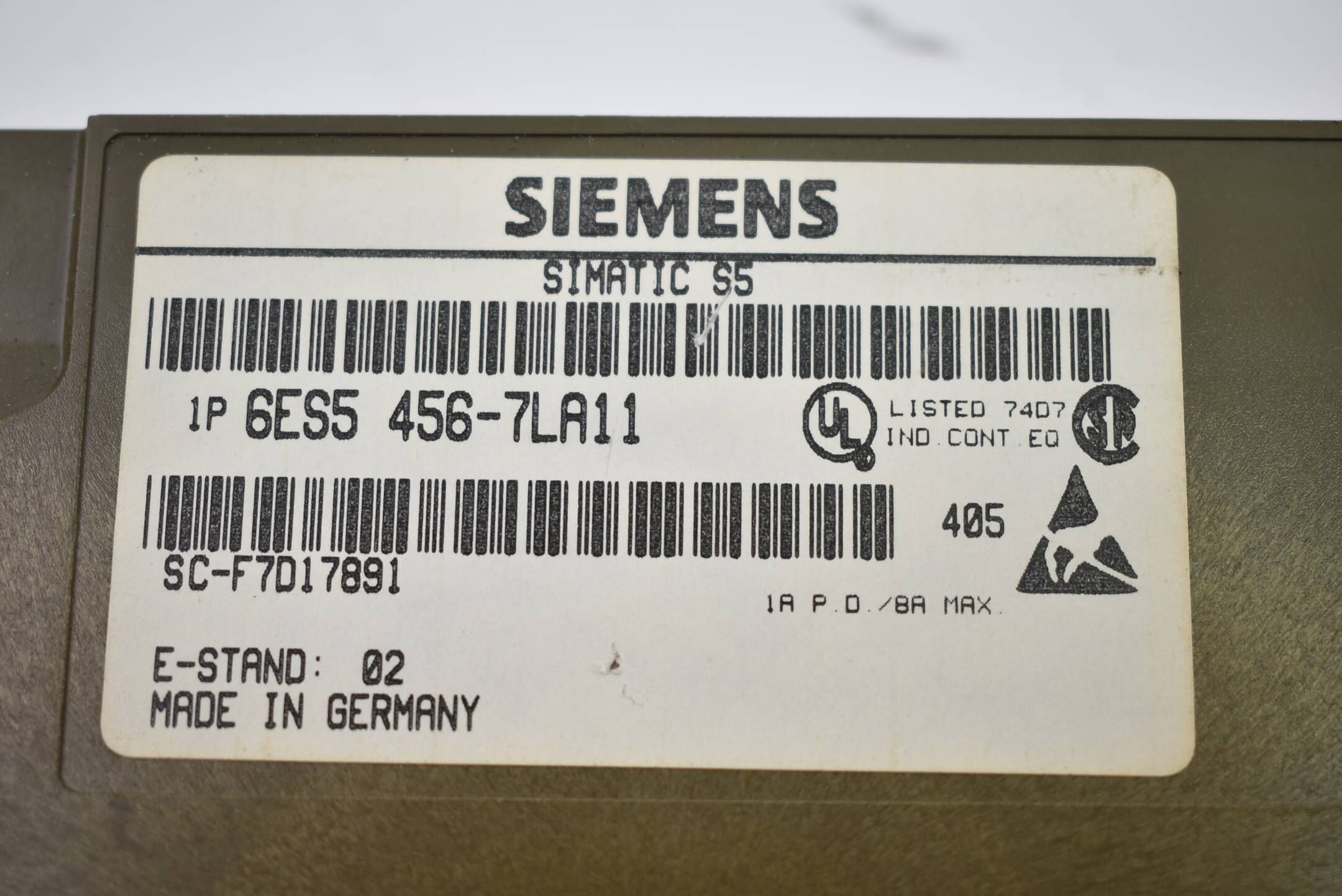 Siemens simatic S5 Digitalausgabe 6ES5 456-7LA11 ( 6ES5456-7LA11 )