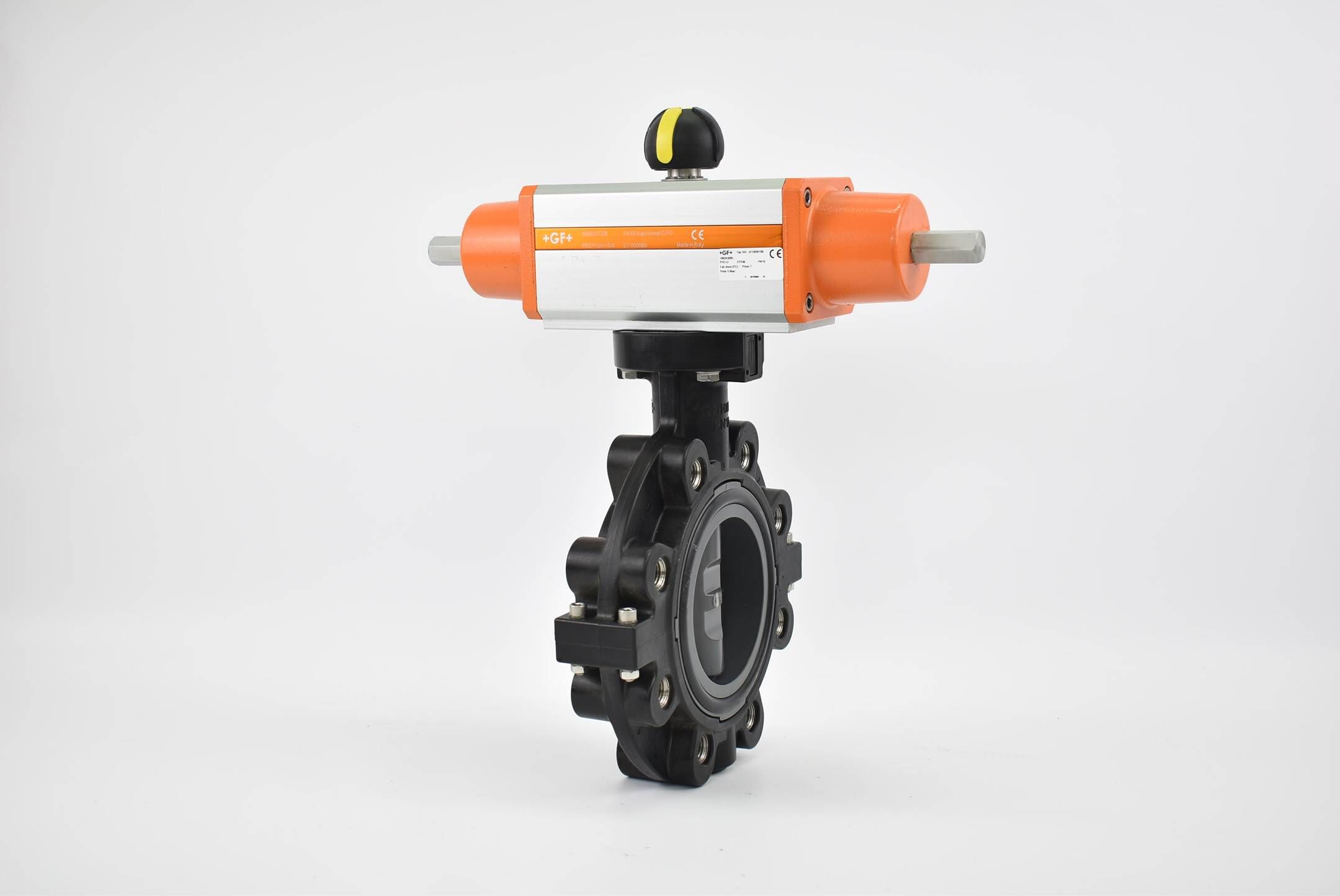 GF Pneumatikantrieb 198800728 7bar + Absperrklappe 199243005 Typ 243 d110DN100