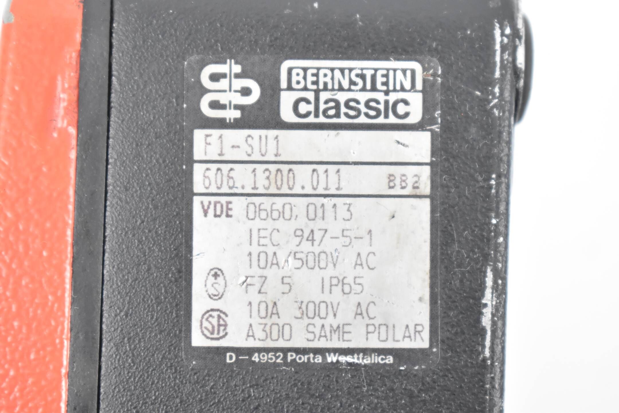 Bernstein Classic Fußschalter F1-SU1 ( 606.1300.011 )