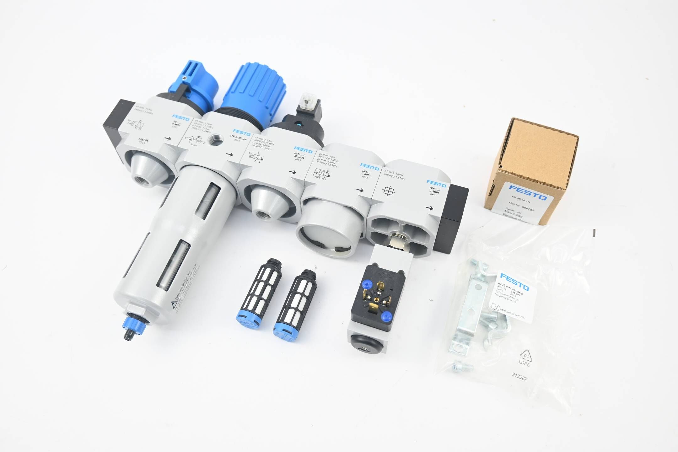 Festo Wartungseinheit LFR-3/8-D-MIDI-KG-A ( 185786 )