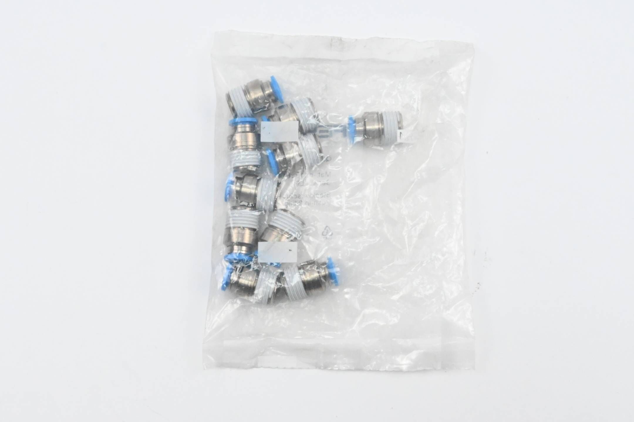 Festo 10 Stück Steckverschraubung QS-1/4-6-I ( 153014 )