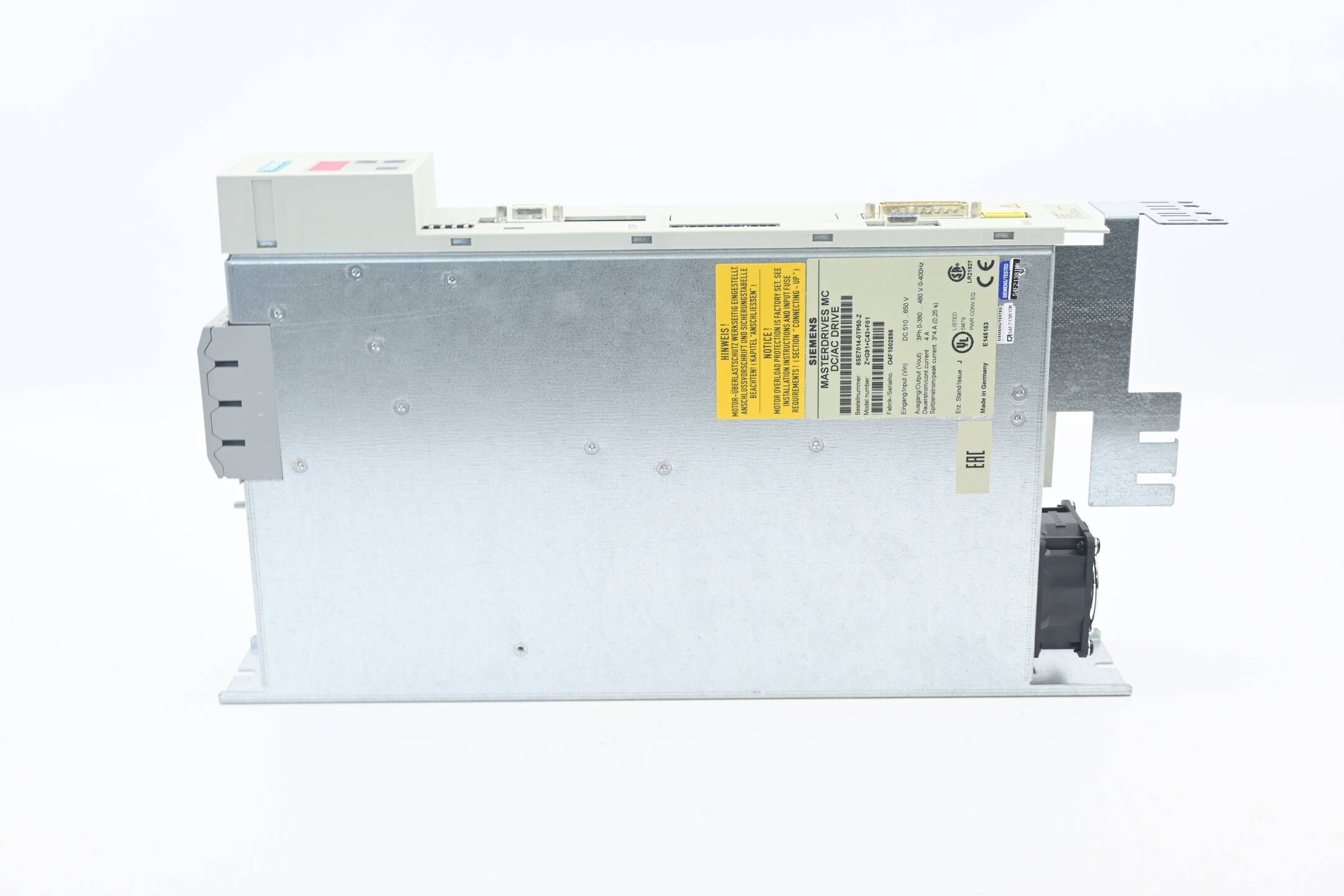 Siemens Masterdrives 6SE7014-0TP50-Z ( 6SE7 014-0TP50-Z ) Z=G91+C43+F01 ( E.J )