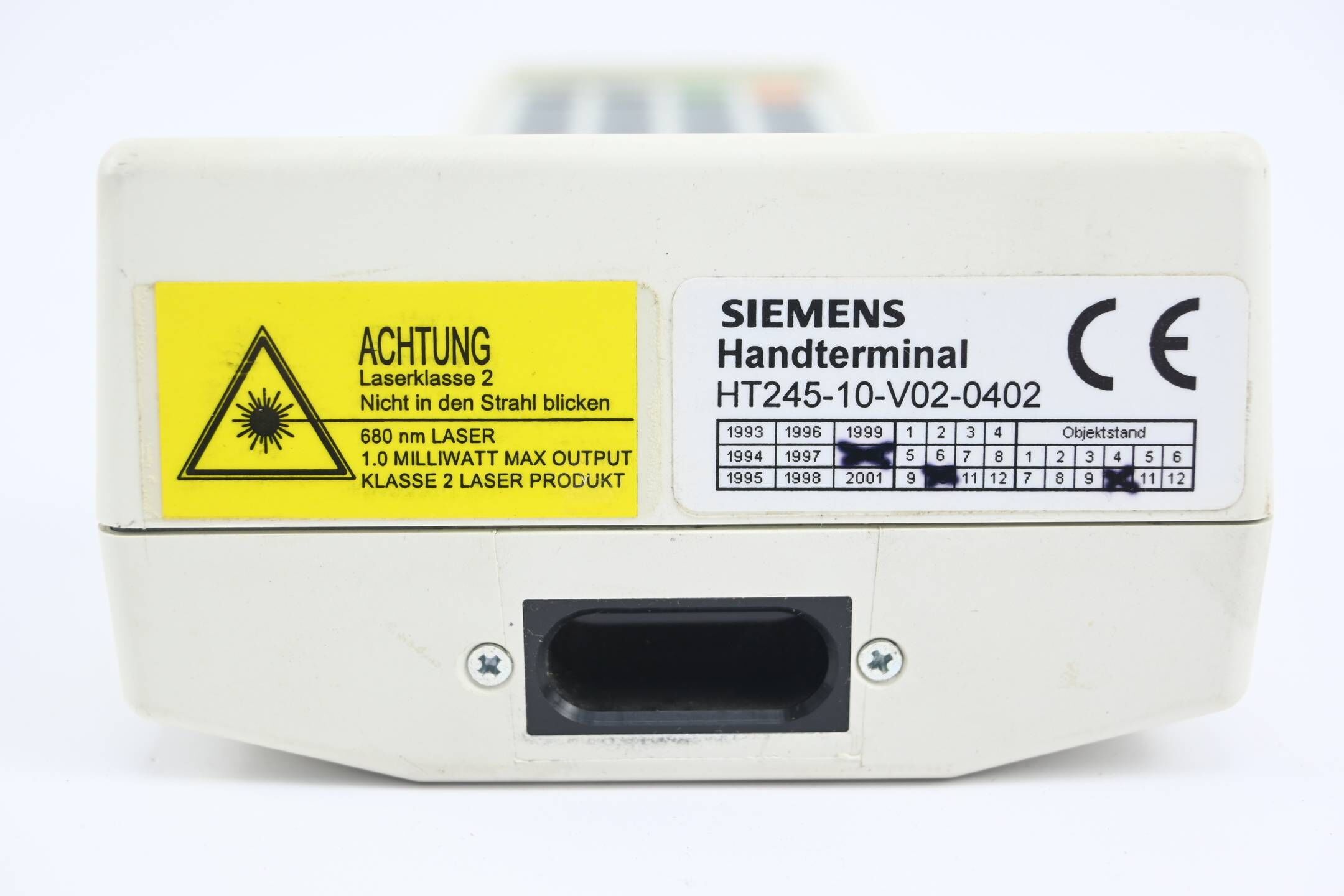 Siemens Ecos Handterminal HT245-10-V02-0402 