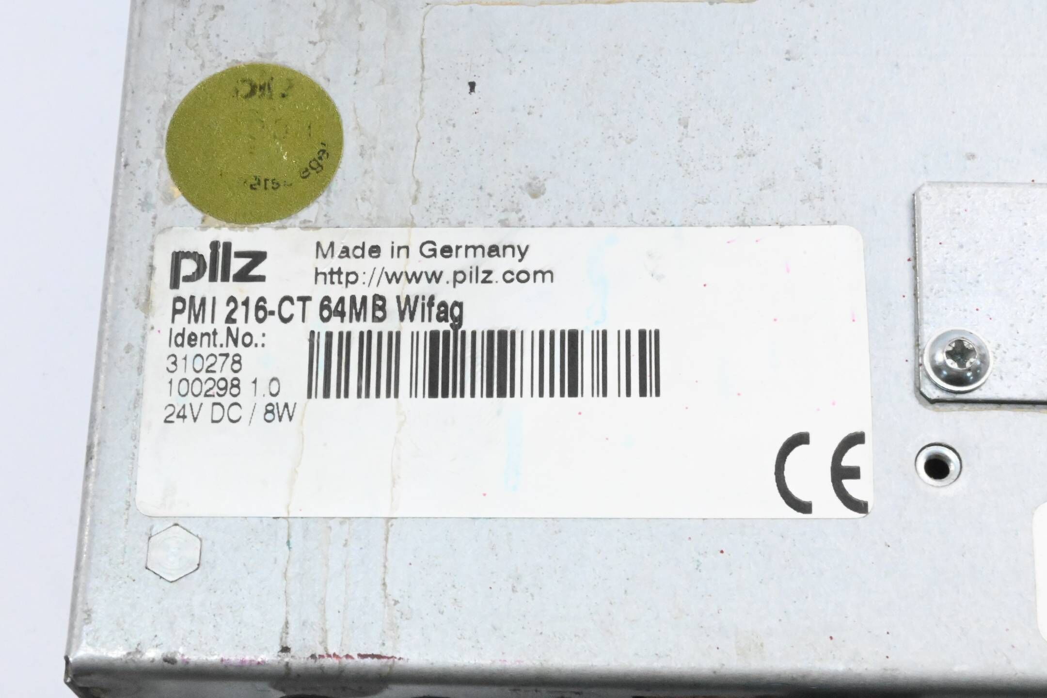 Pilz Bedienterminal PMI 216-CT 64MB Wifag ( 310278 )