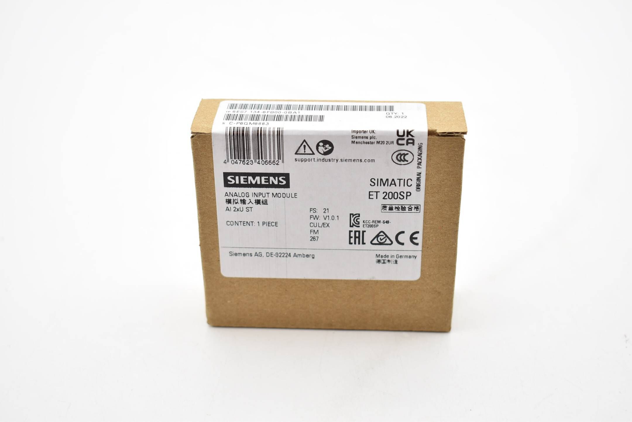 Siemens Simatic ET 200SP 6ES7134-6FB00-0BA1 ( 6ES7 134-6FB00-0BA1 )