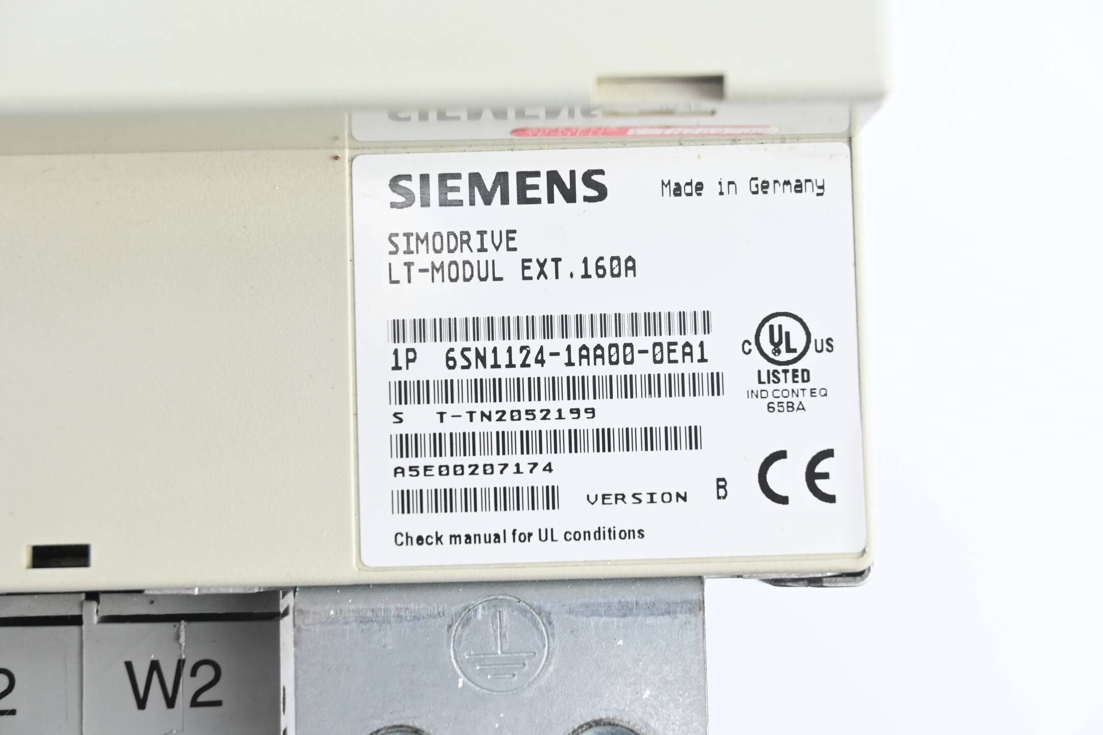 Siemens Simodrive LT-Modul 6SN1124-1AA00-0EA1 ( 6SN1 124-1AA00-0EA1 ) Ver.B