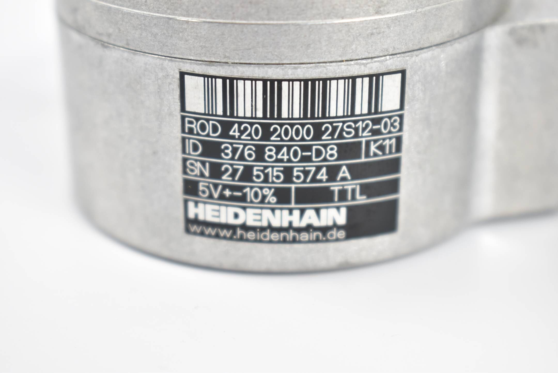 Heidenhain Drehgeber ROD 420 2000 27S12-03 ( 376 840-D8 ) 376840-D8