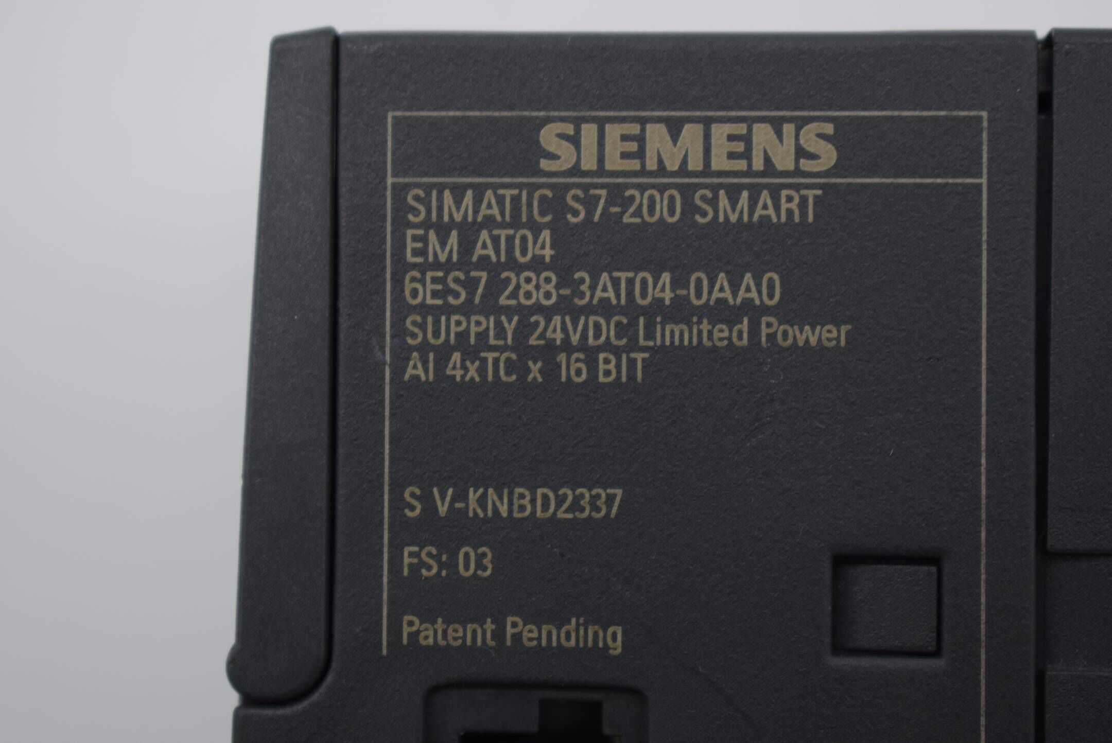 Siemens simatic S7-200 smart 6ES7 288-3AT04-0AA0 ( 6ES7288-3AT04-0AA0 ) FS. 03