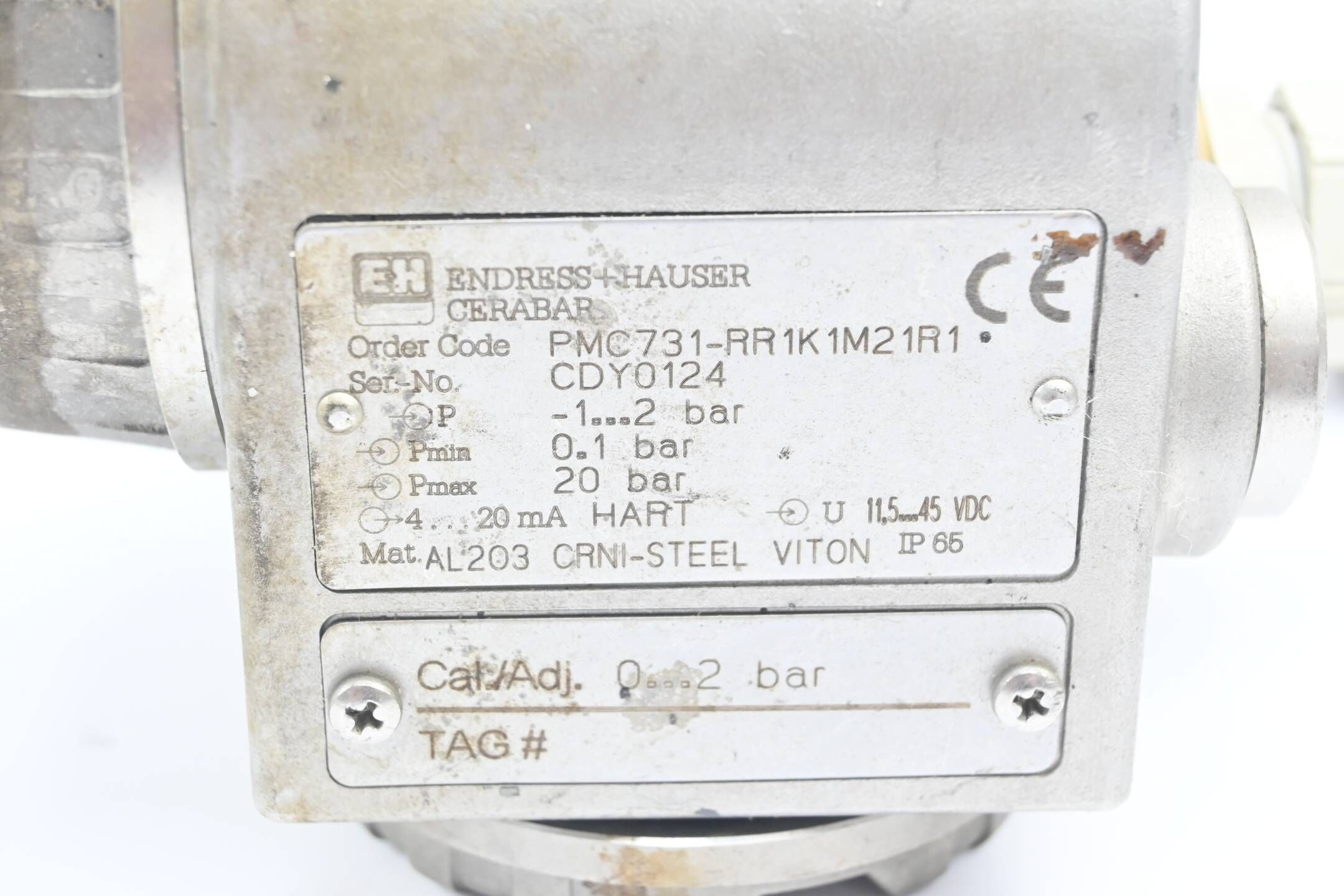 Endress + Hauser Cerabar Drucktransmitter PMC731-RR1K1M21R1