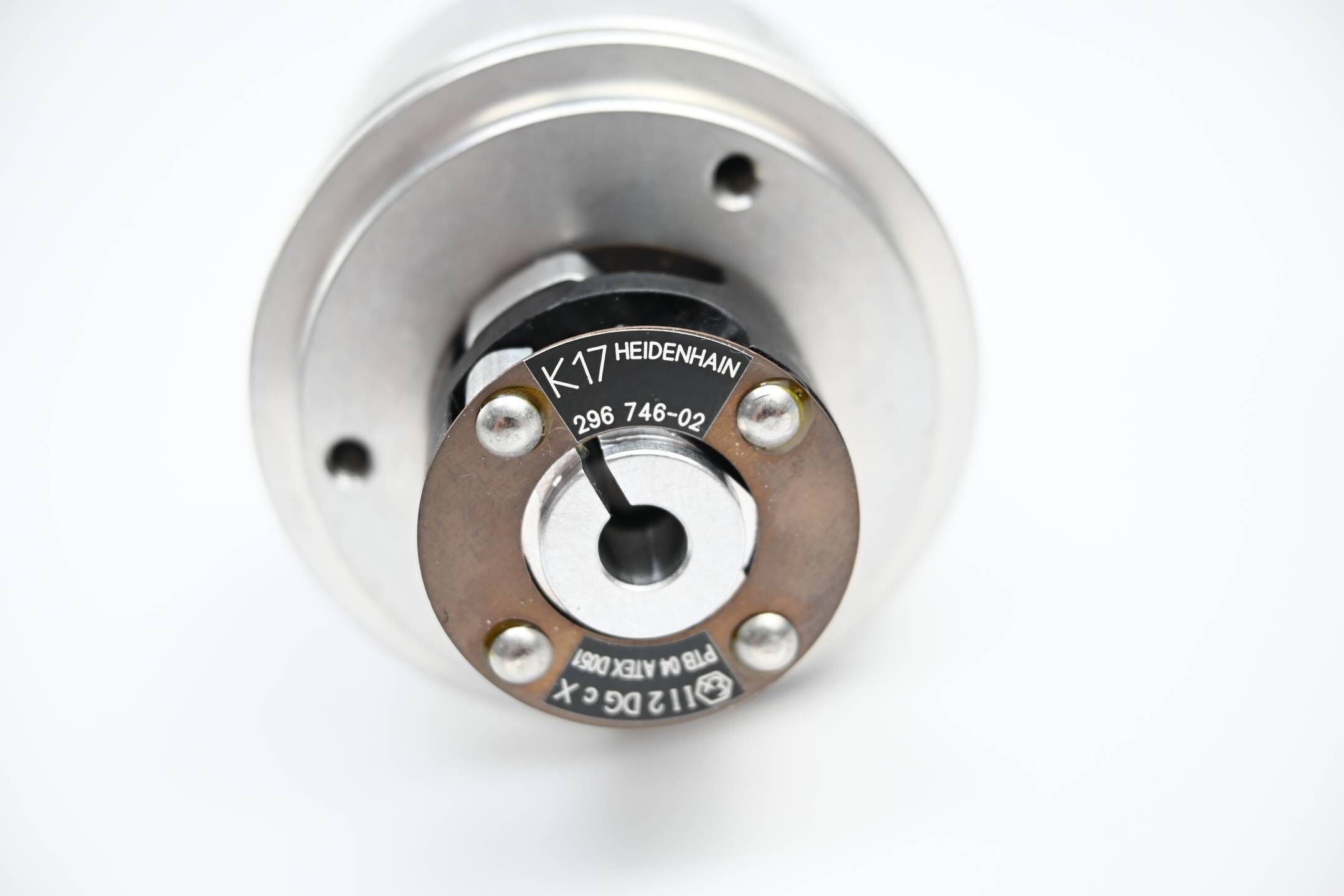 Heidenhain Drehgeber ROC413 1109254-01 Ver.T9 inkl. Membrankupplung 296746-02