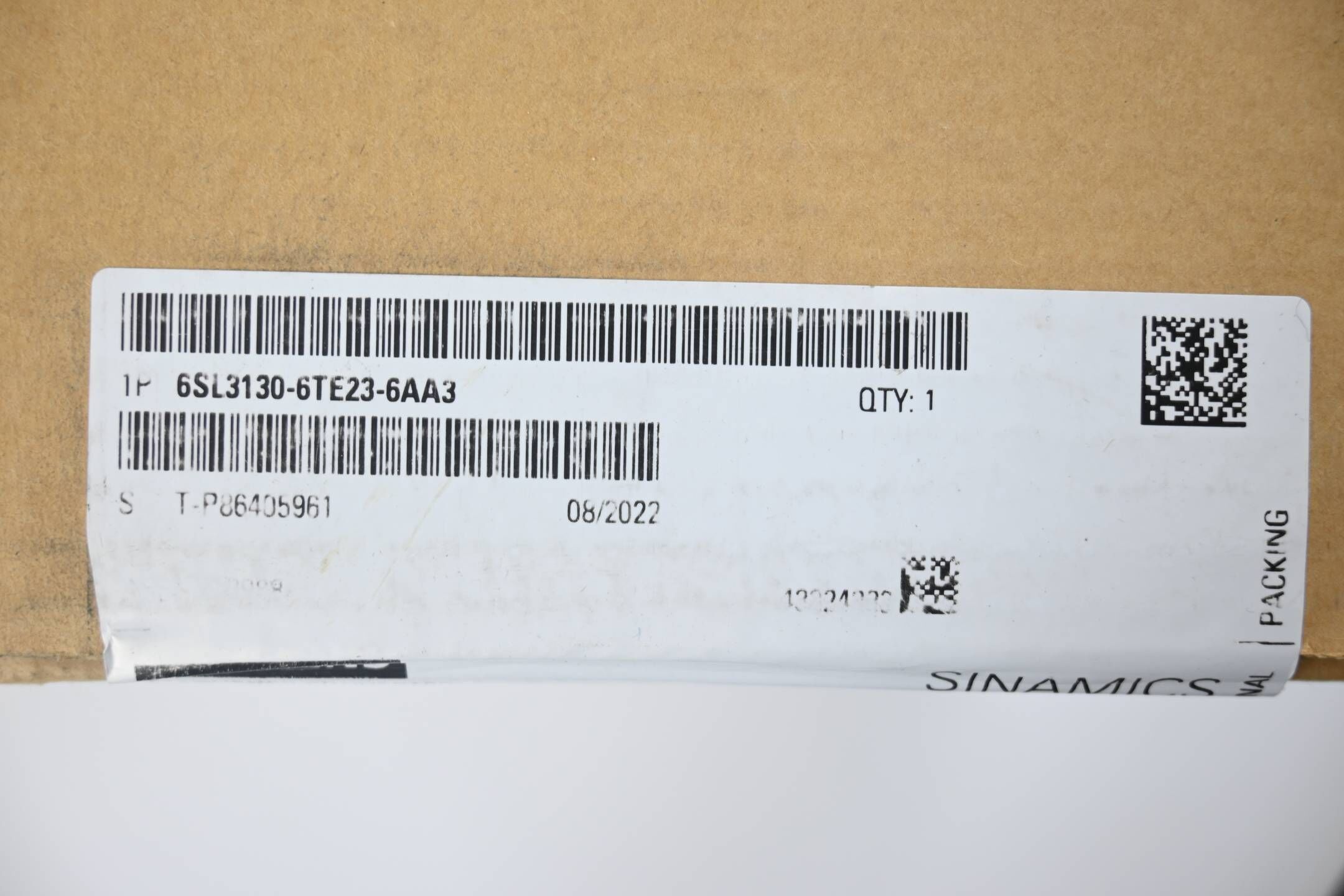 Siemens Sinamics S120 Smart 6SL3130-6TE23-6AA3 ( 6SL3 130-6TE23-6AA3 ) E.G